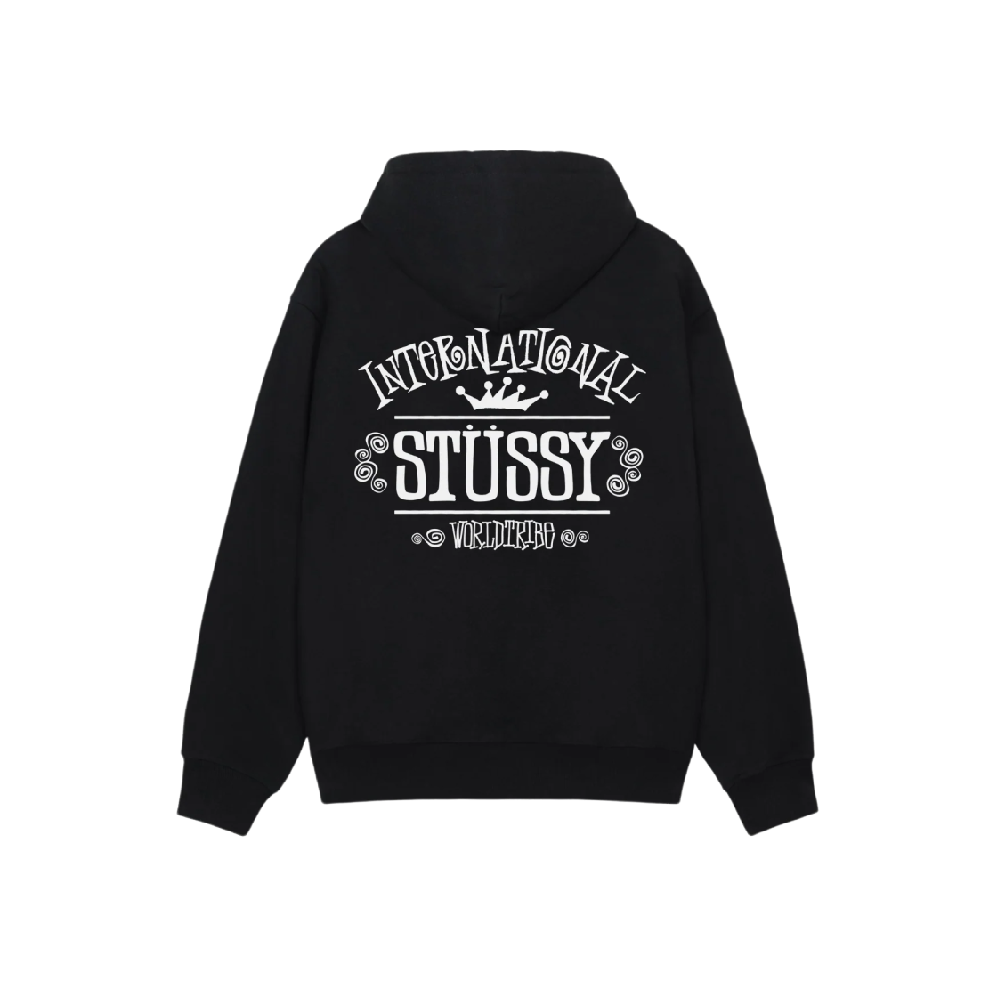 Stussy Worldwide Zip Hoodie Black 상세 이미지 2