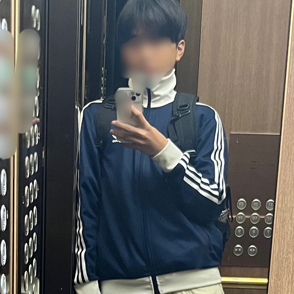 Adidas Adicolor Classic Beckenbauer Track Top Night Indigo - KR Sizing 착용 스타일 - 1