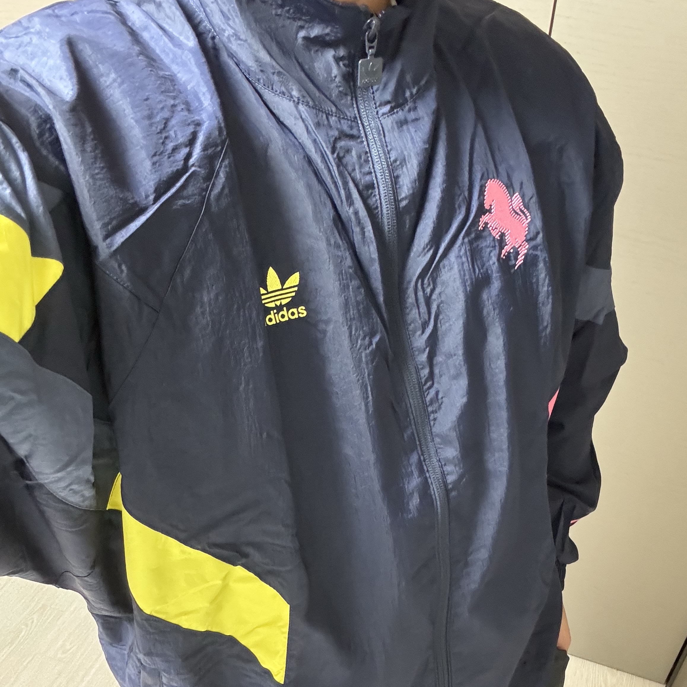 Adidas Juventus Originals Track Top Legend Ink - KR Sizing 착용 스타일 - 3