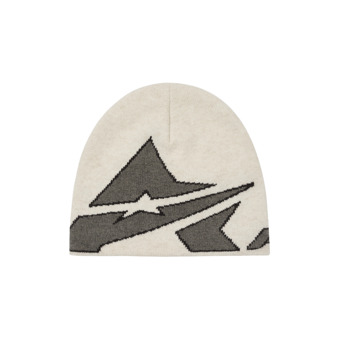 Palace Avirex Nein Cuff Beanie White - 24FW 상세 이미지 1