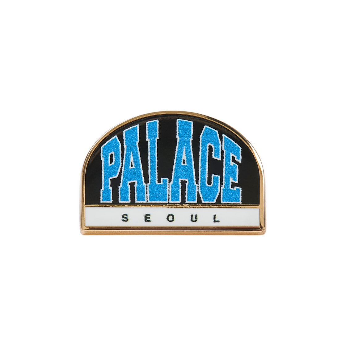 Palace Breakout Pin Badge Black White - 24FW 상세 이미지 1