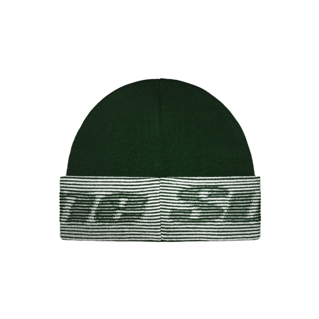 Supreme Reflective Jacquard Beanie Dark Green - 24FW 상세 이미지 4