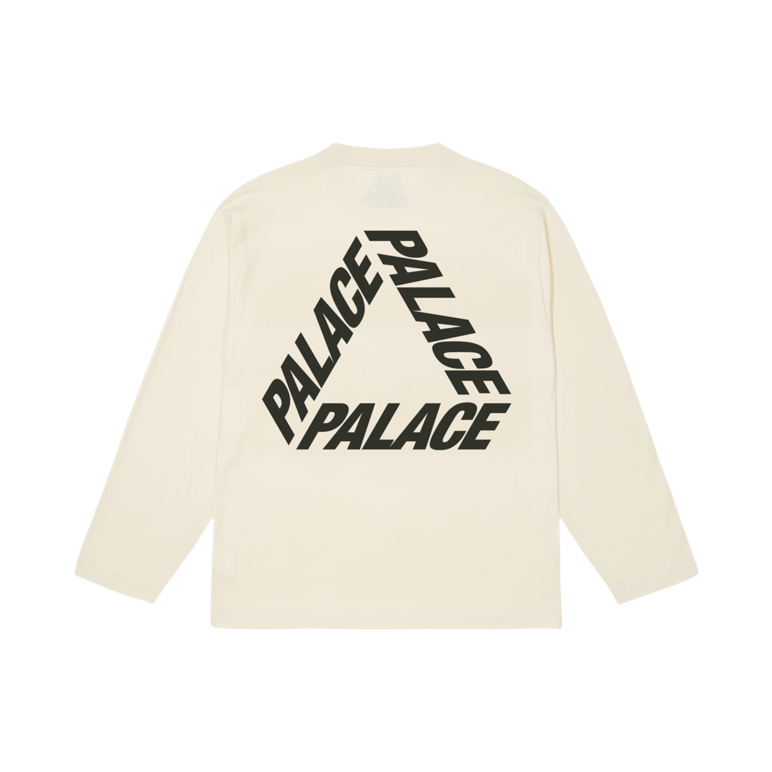 Palace P3 Long Sleeve Soft White - 24FW 상세 이미지 1