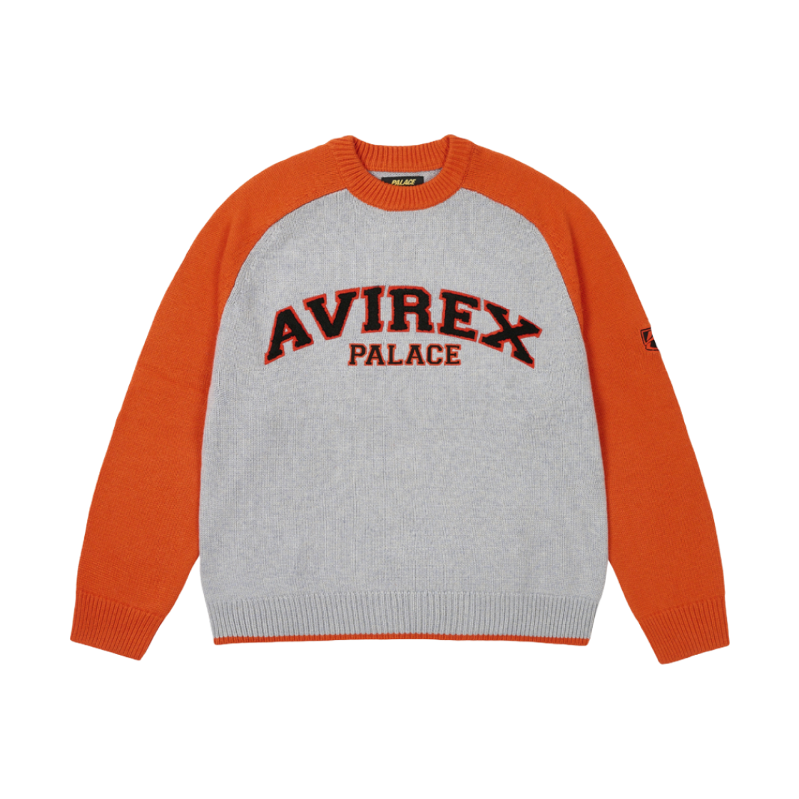 Palace Avirex Knit Burnt Orange - 24FW 상세 이미지 1