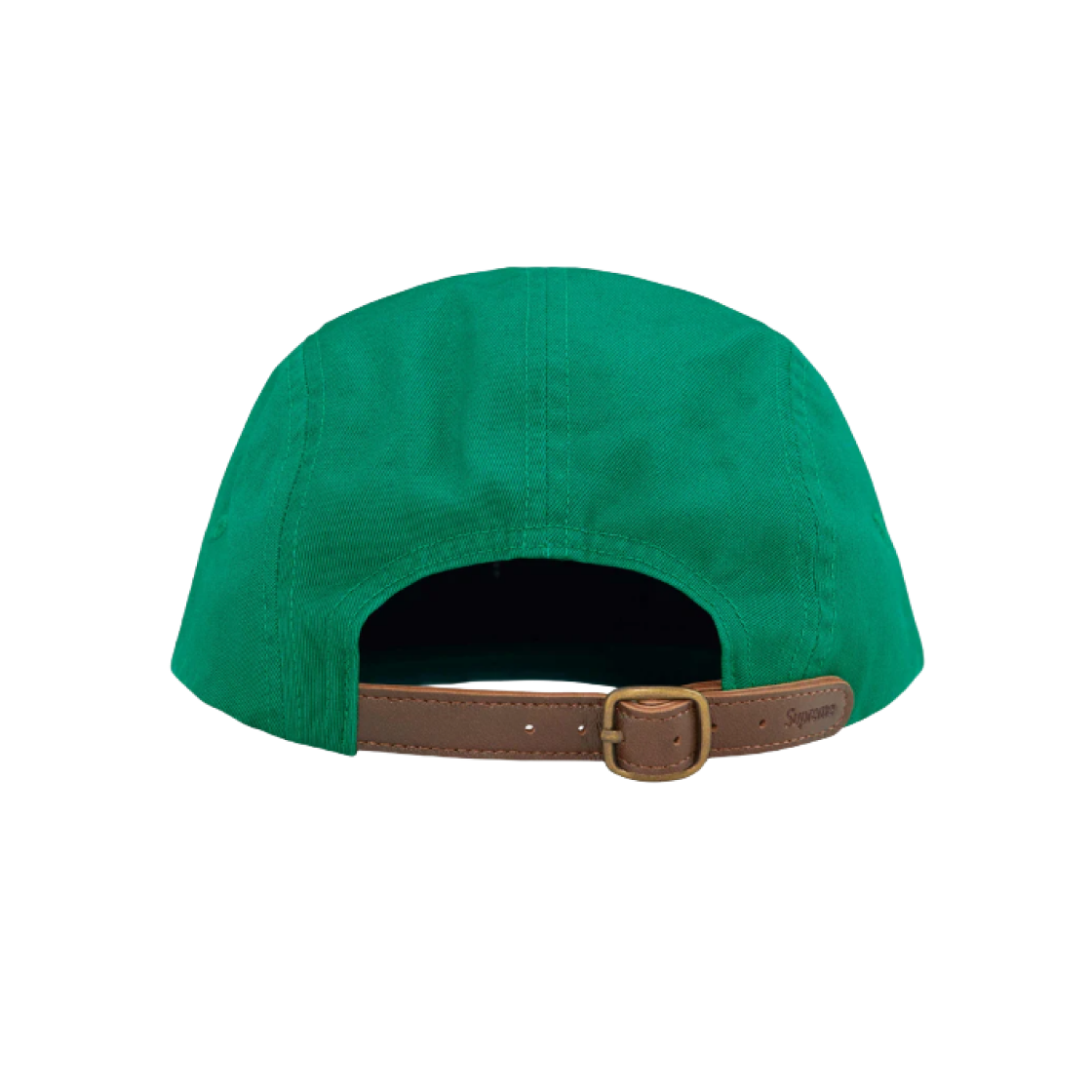 Supreme Washed Chino Twill Camp Cap Green - 24FW 상세 이미지 2