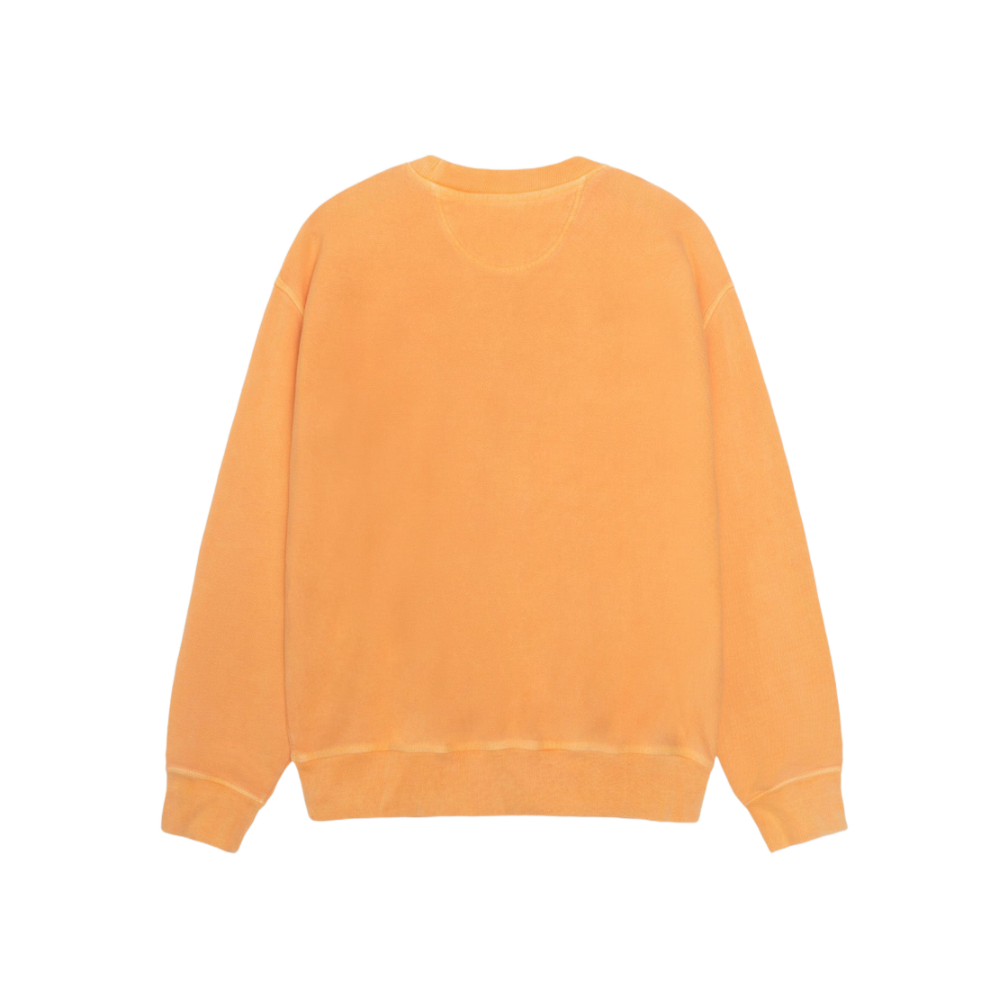 Stussy Rasta Lion Pigment Dyed Crew Orange 상세 이미지 2