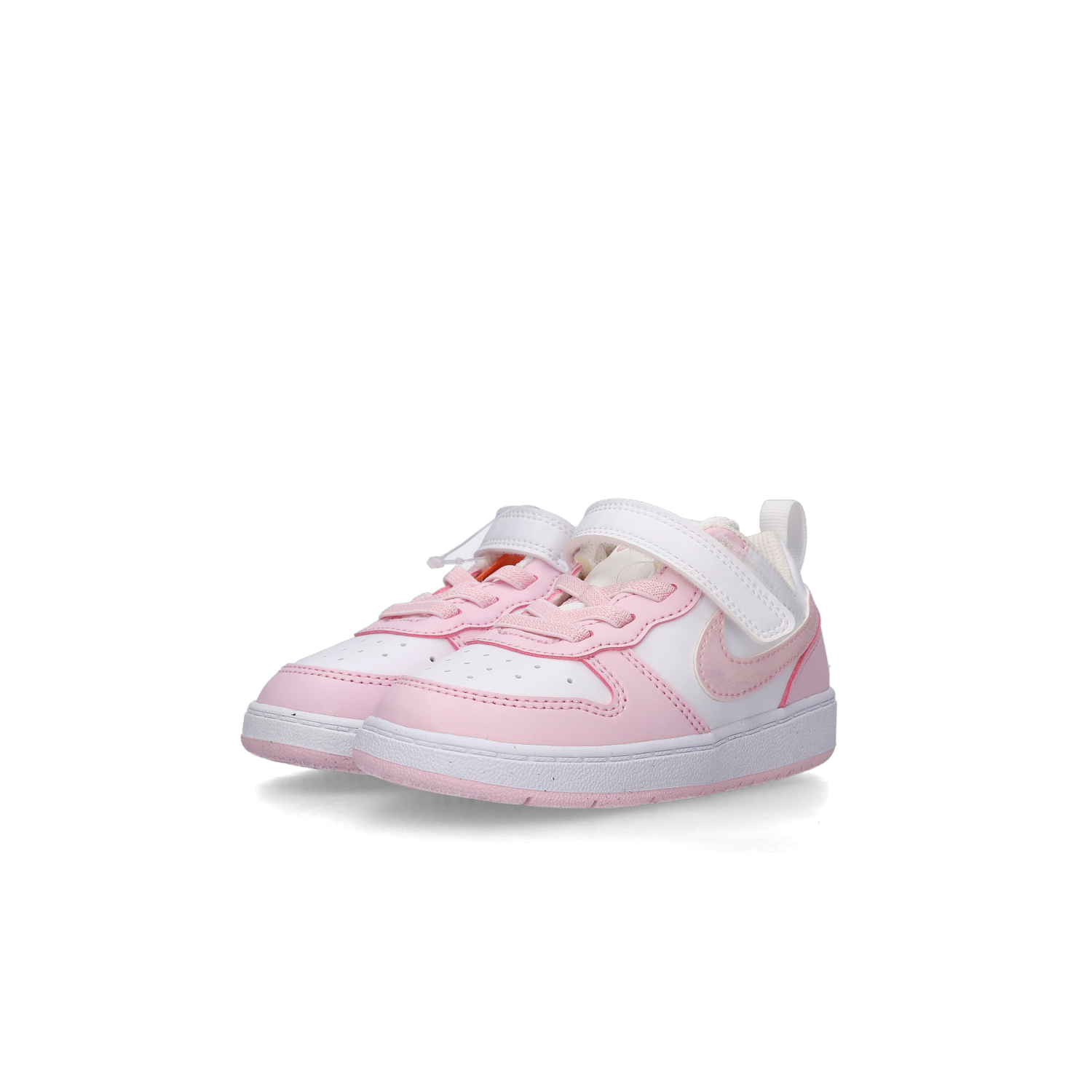 (TD) Nike Court Borough Low Recraft White Pink Foam