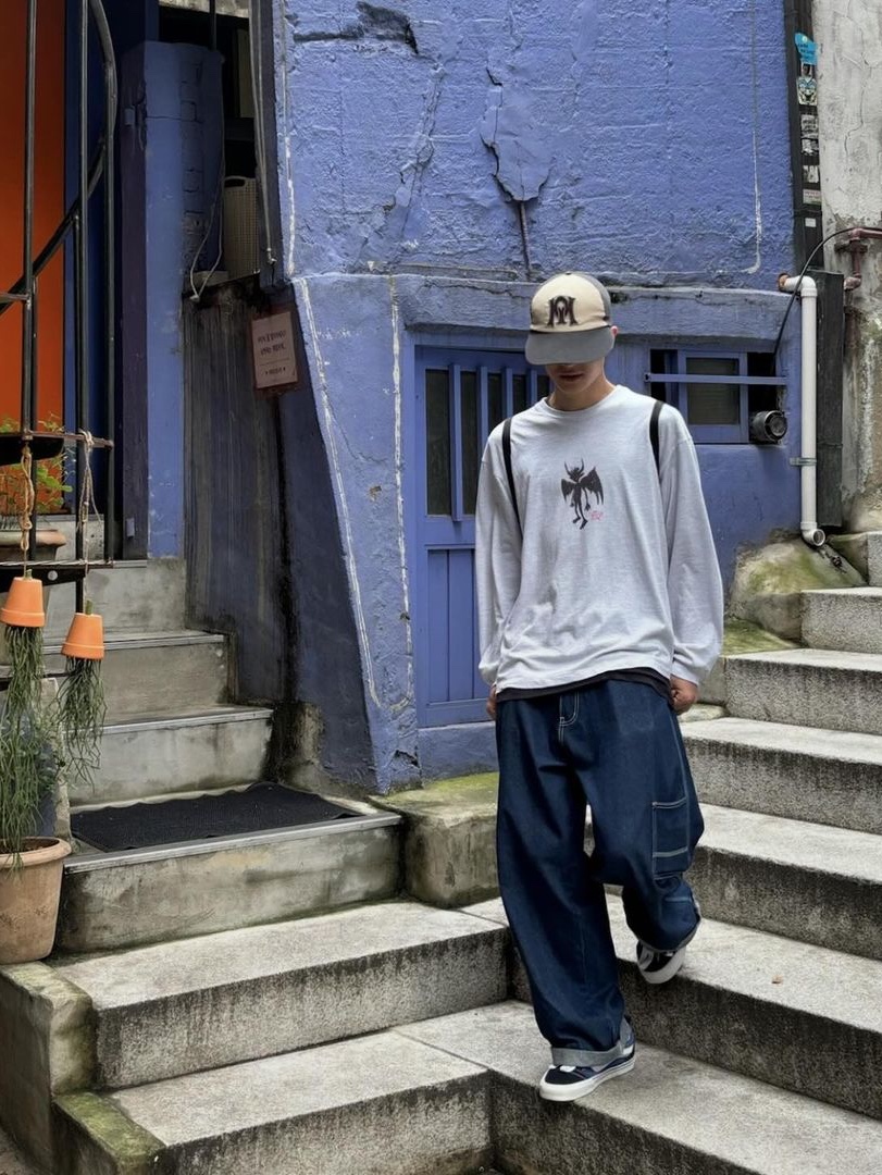 Cotchs Star Denim Washed, Cotchs Star Denim Pants 착용 스타일