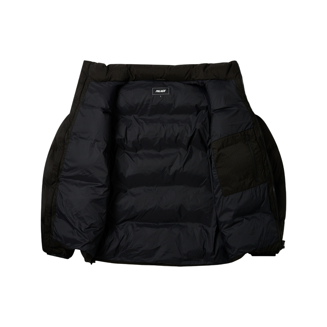 Palace Ripstop Puffa Black - 24FW 상세 이미지 2