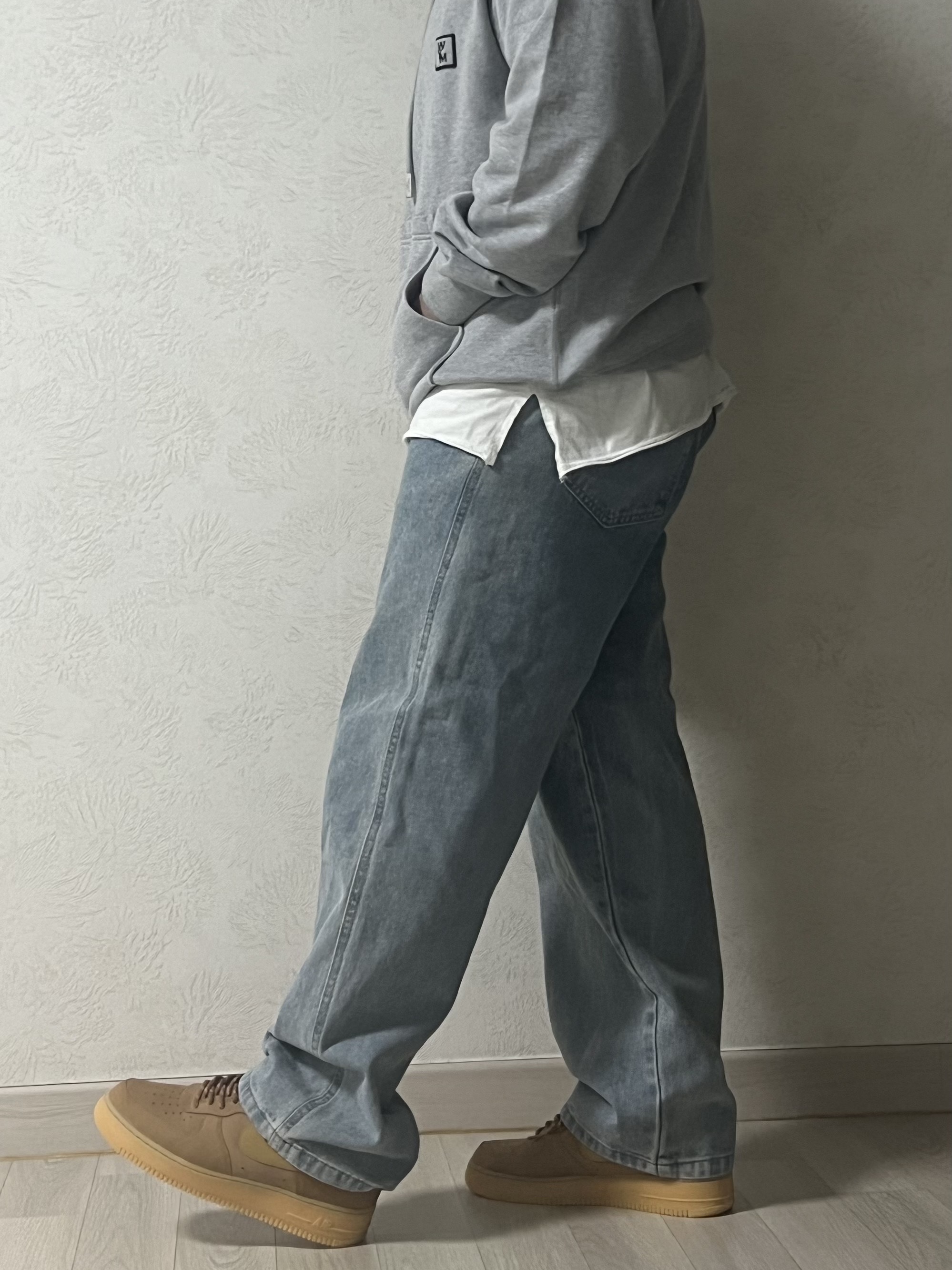 Nike Air Force 1 '07 WB Flax 착용 스타일