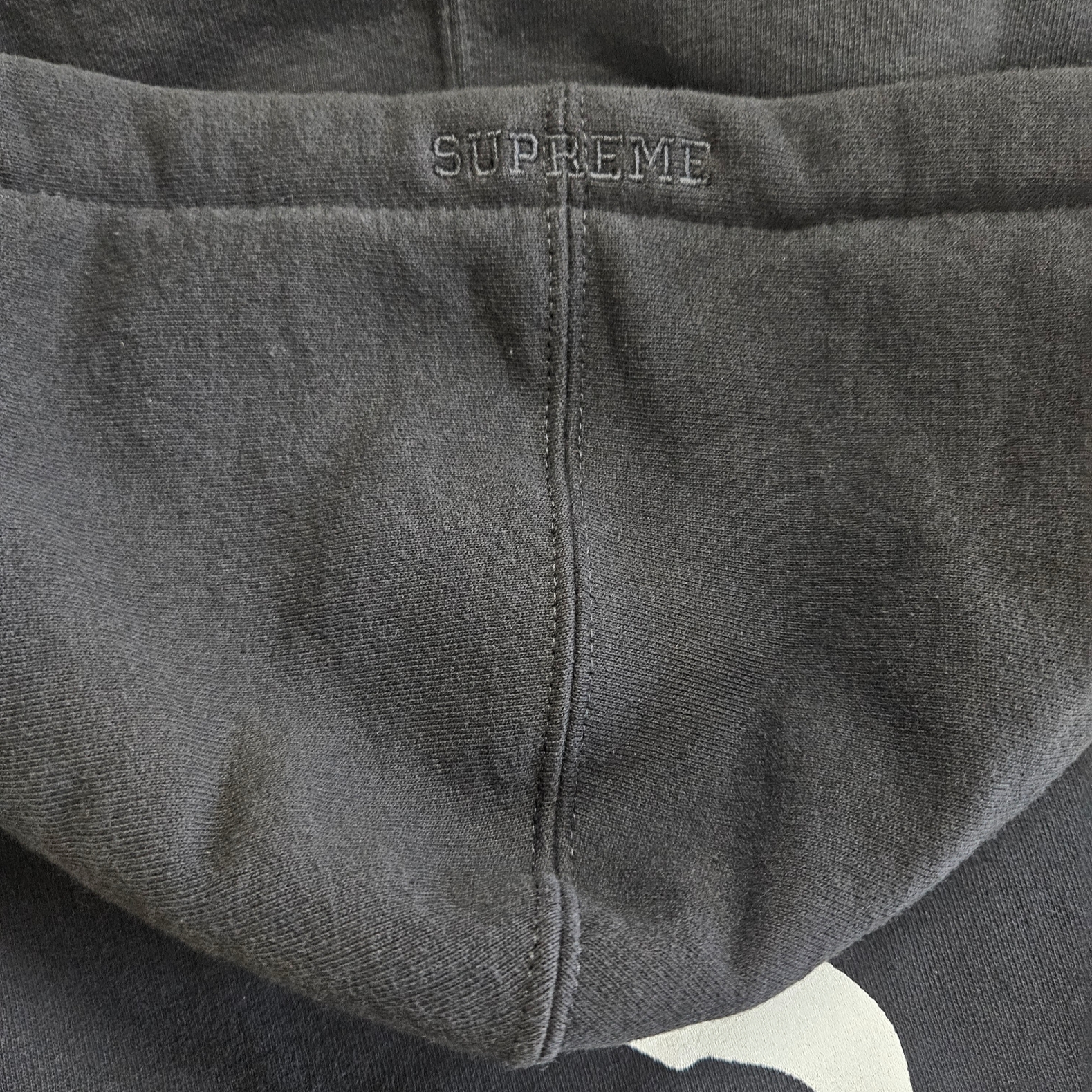 Supreme x Thrasher Zip Up Hooded Sweatshirt Black - 24FW 착용 스타일 - 9