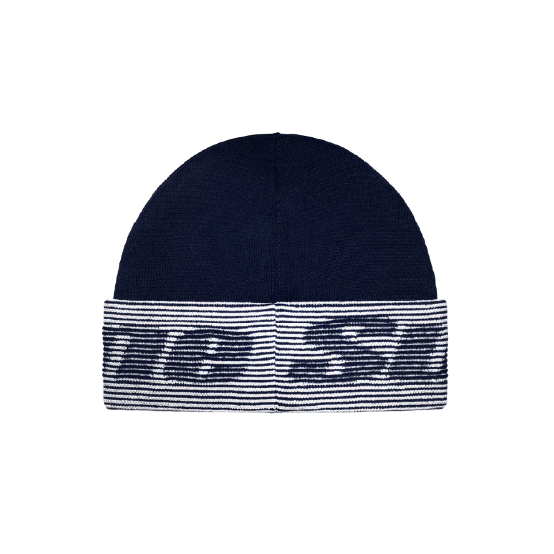 Supreme Reflective Jacquard Beanie Navy - 24FW 상세 이미지 4