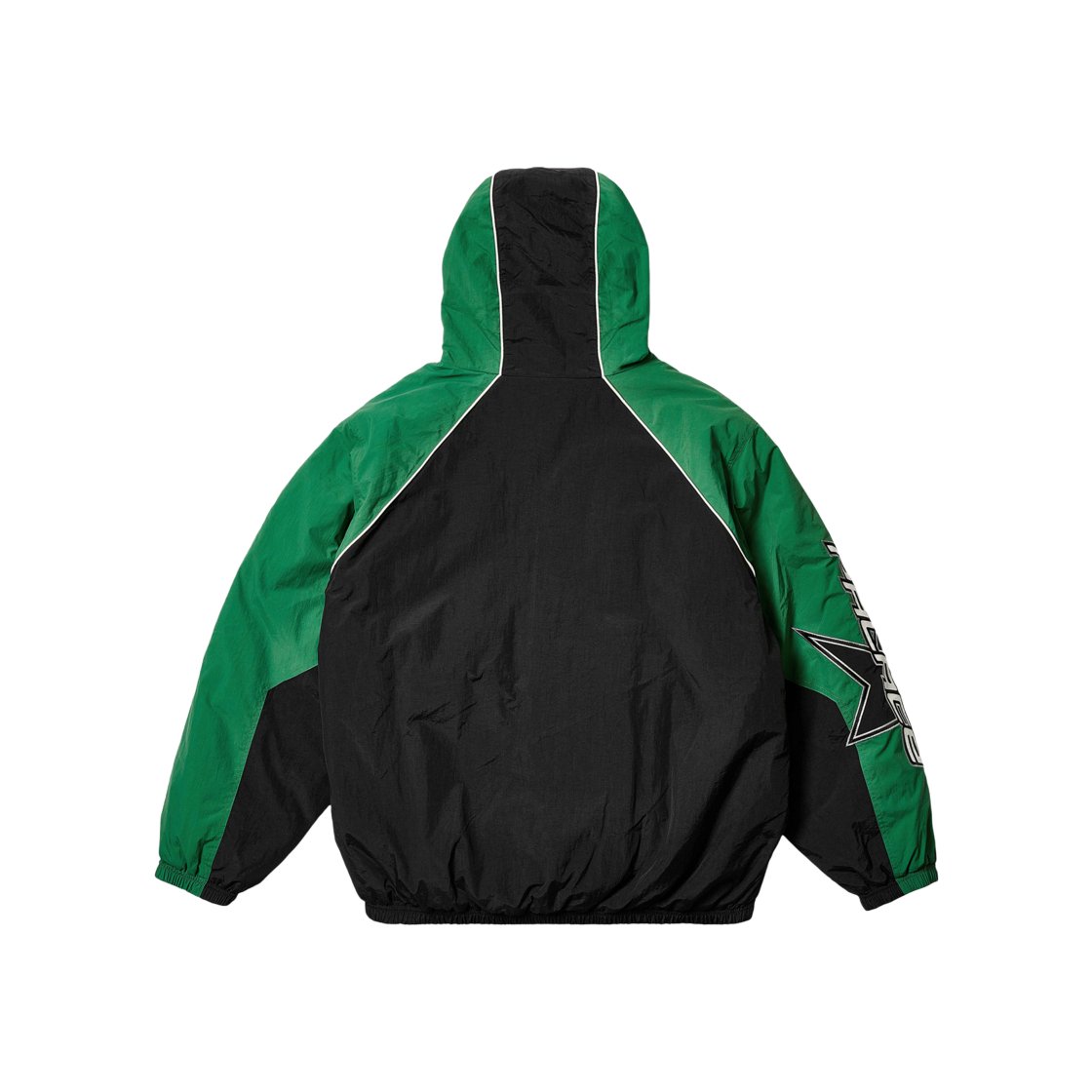 Palace RS Stars Jacket Black Green - 24FW 상세 이미지 4