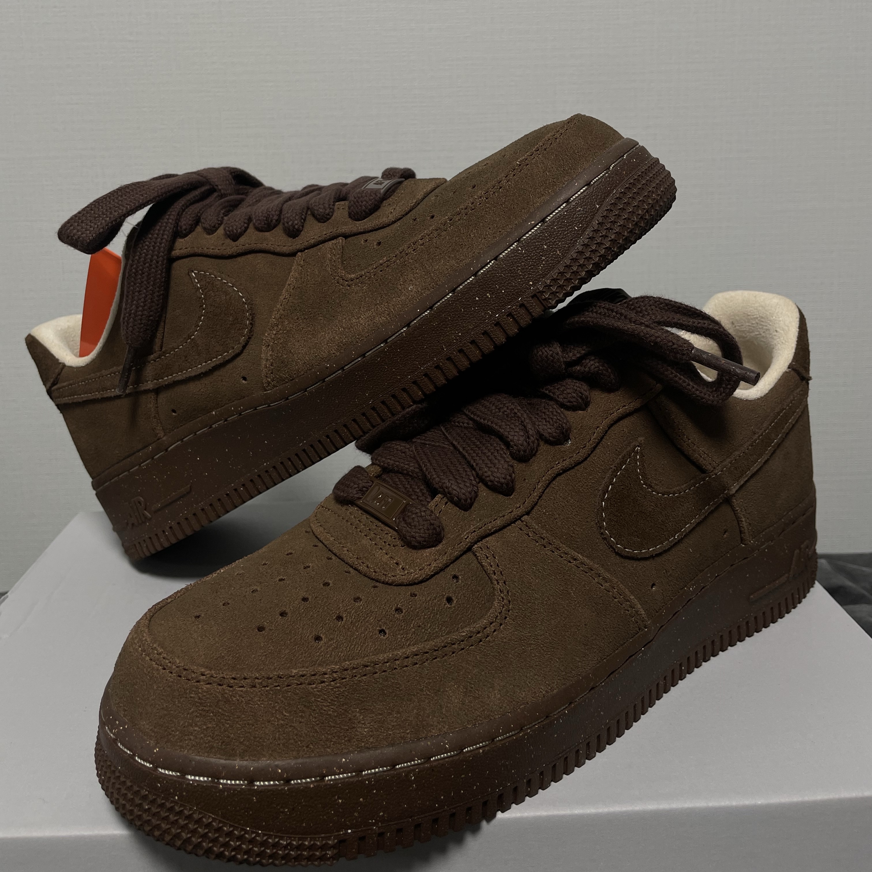 (W) Nike Air Force 1 '07 Cacao Wow 착용 스타일