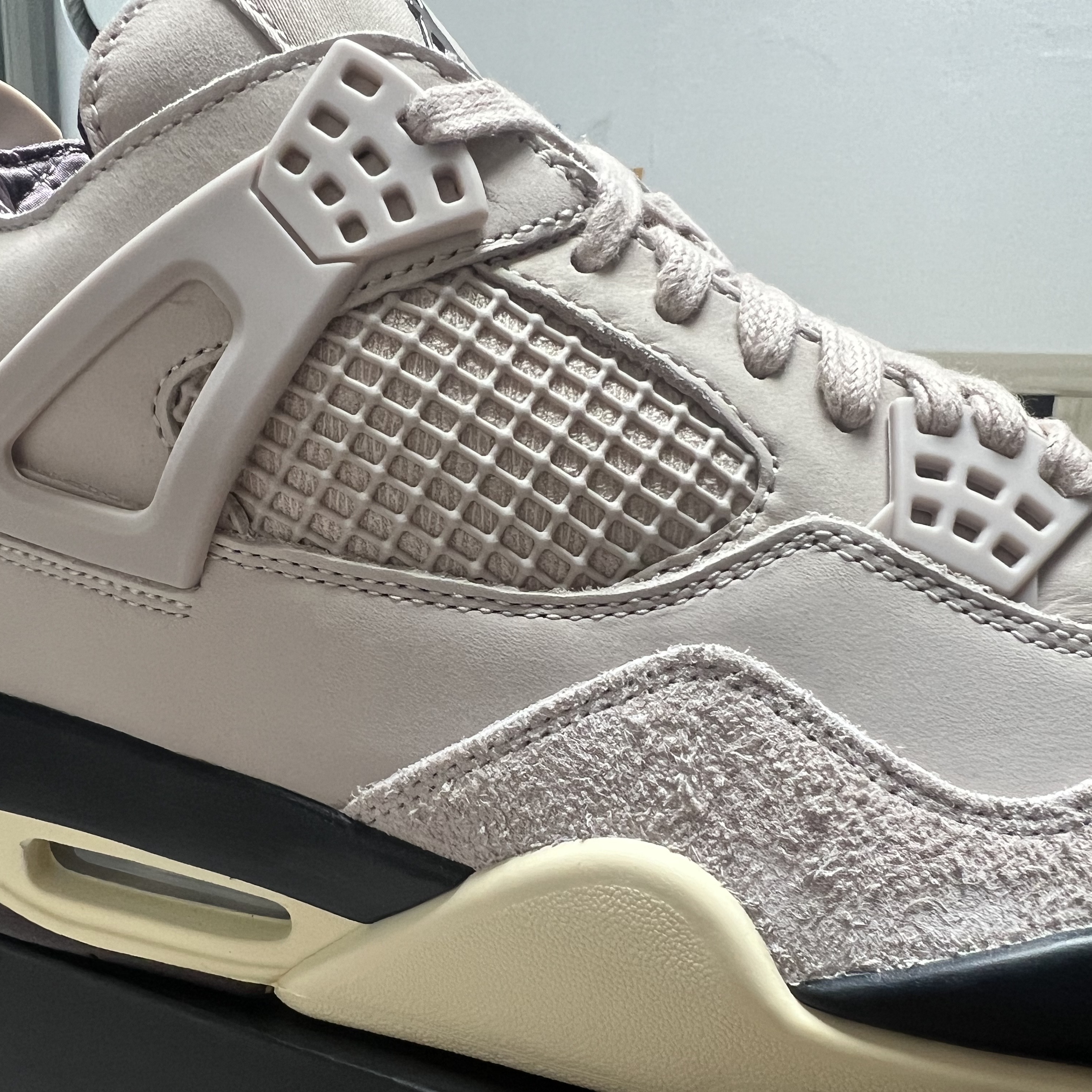 (W) Jordan 4 x A Ma Maniere Retro OG SP W.Y.W.S. 착용 스타일 - 5