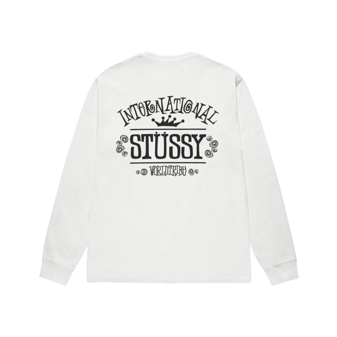 Stussy Worldwide Pigment Dyed LS T-Shirt Natural 상세 이미지 1