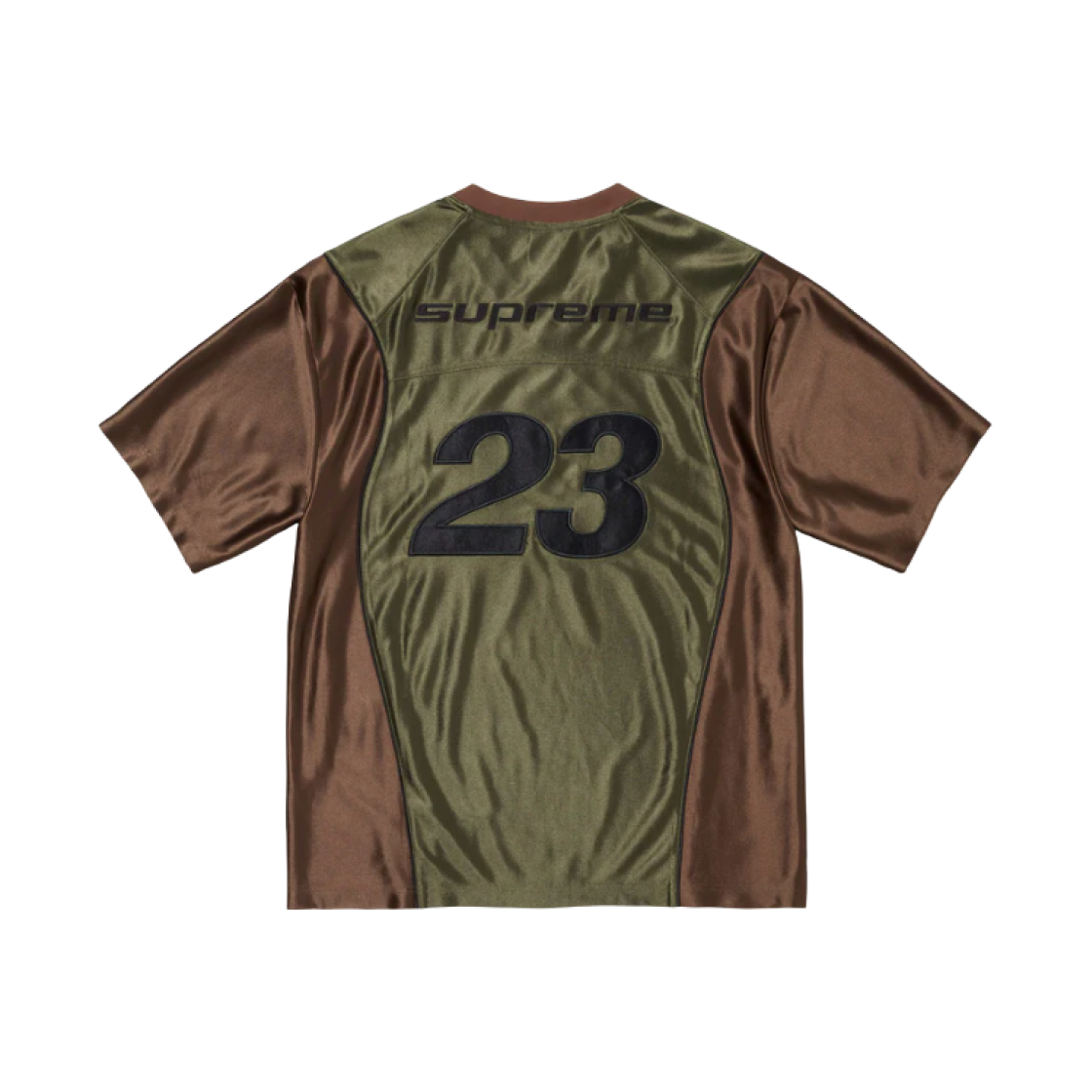 Supreme x Jordan Warm Up Jersey Olive - 24FW 상세 이미지 1