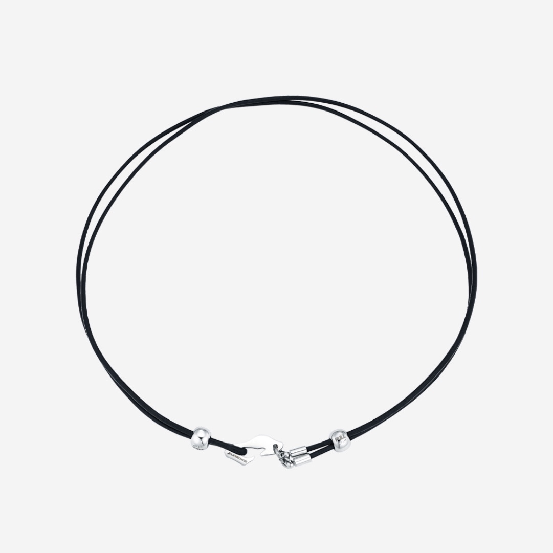 Sentiments No.350 Necklace Silver 착용 스타일