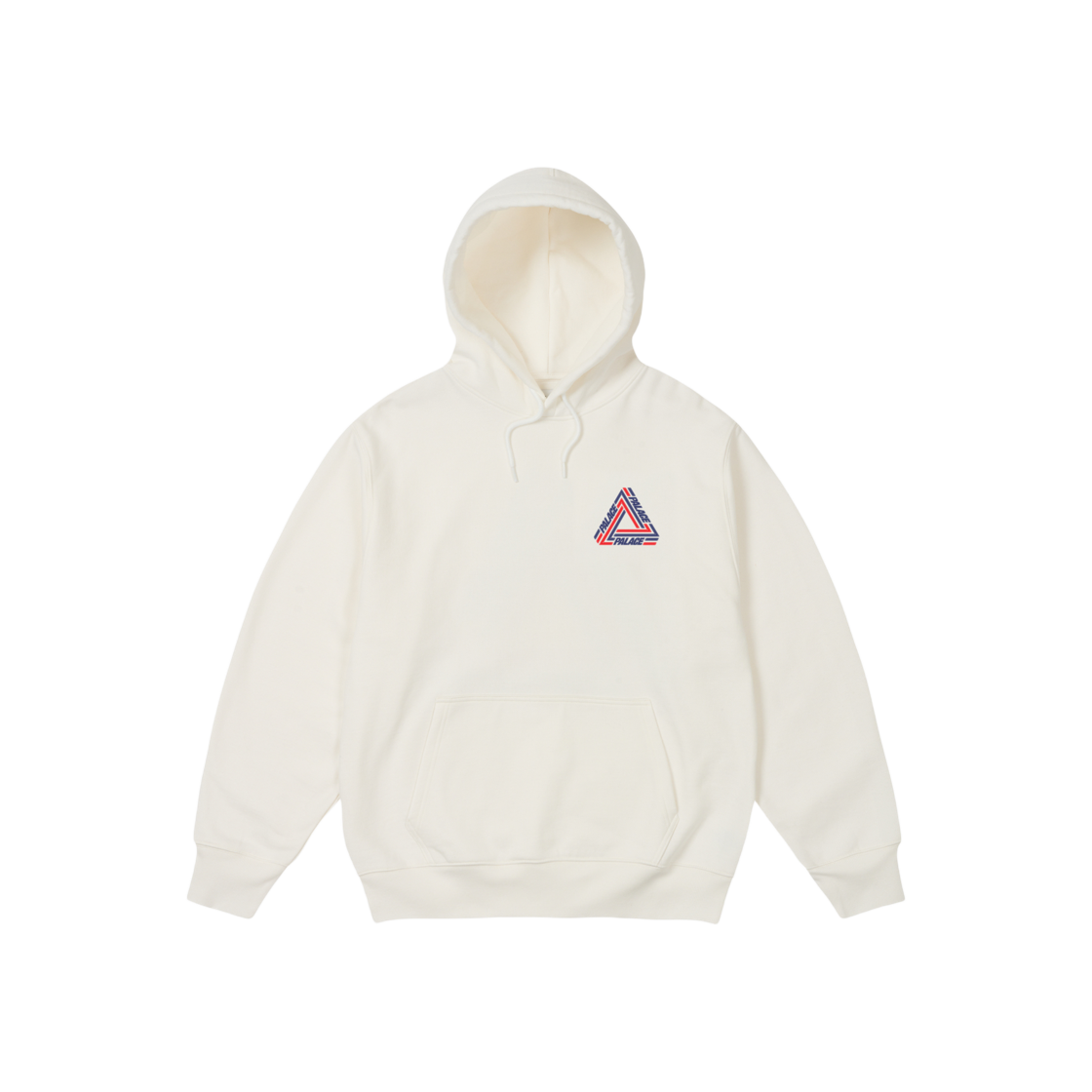 Palace Tri-Line Hood White - 24FW 상세 이미지 2