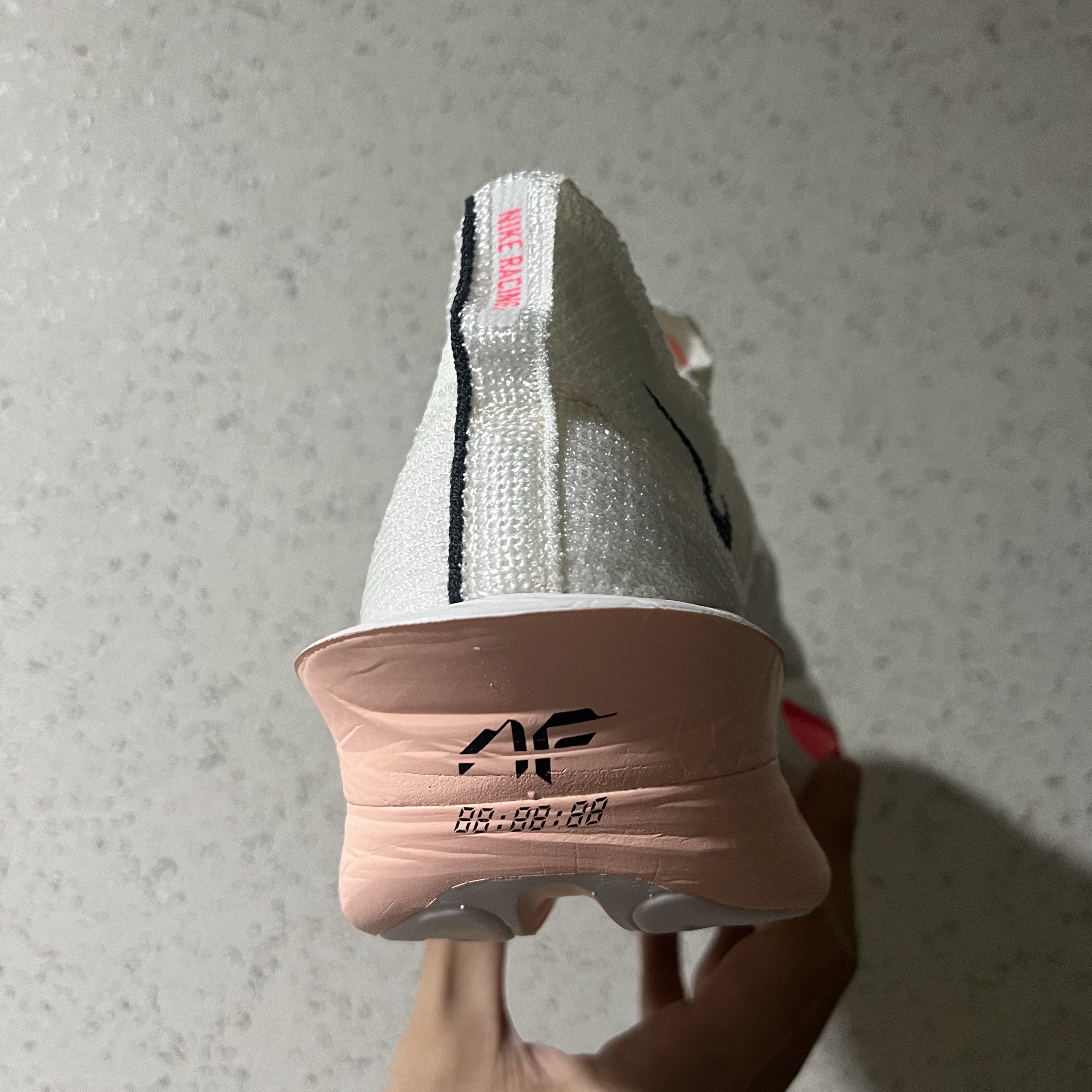 Nike Air Zoom Alphafly Next% 3 Sail Black 착용 스타일 - 2