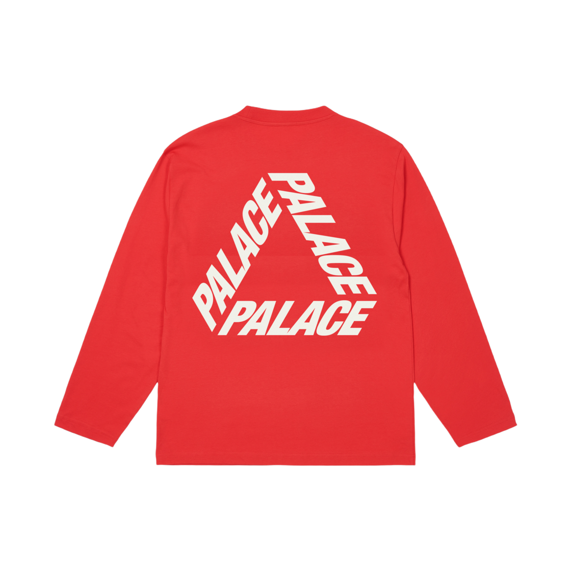 Palace P3 Long Sleeve Tomato Red - 24FW 상세 이미지 1