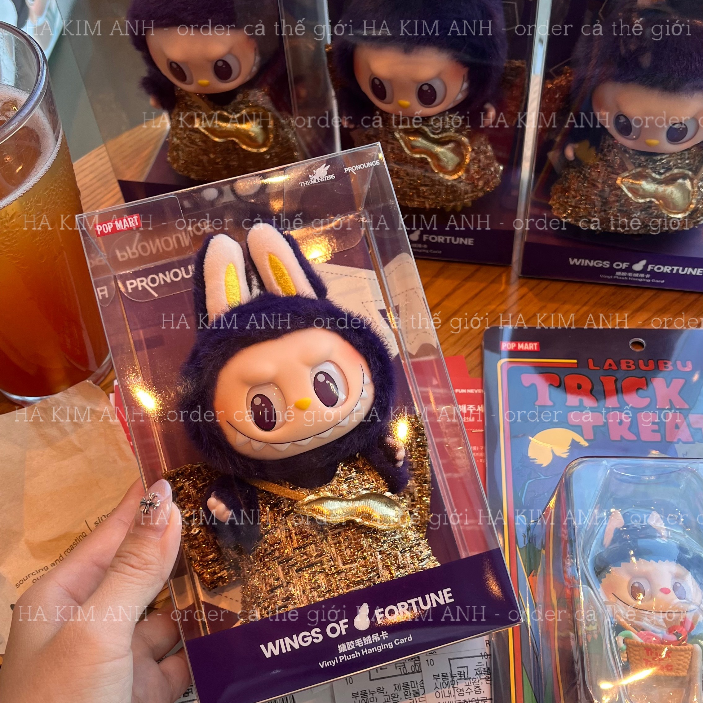 Pop Mart Labubu x Pronounce Lucky Fairy Toy Keyring 착용 스타일
