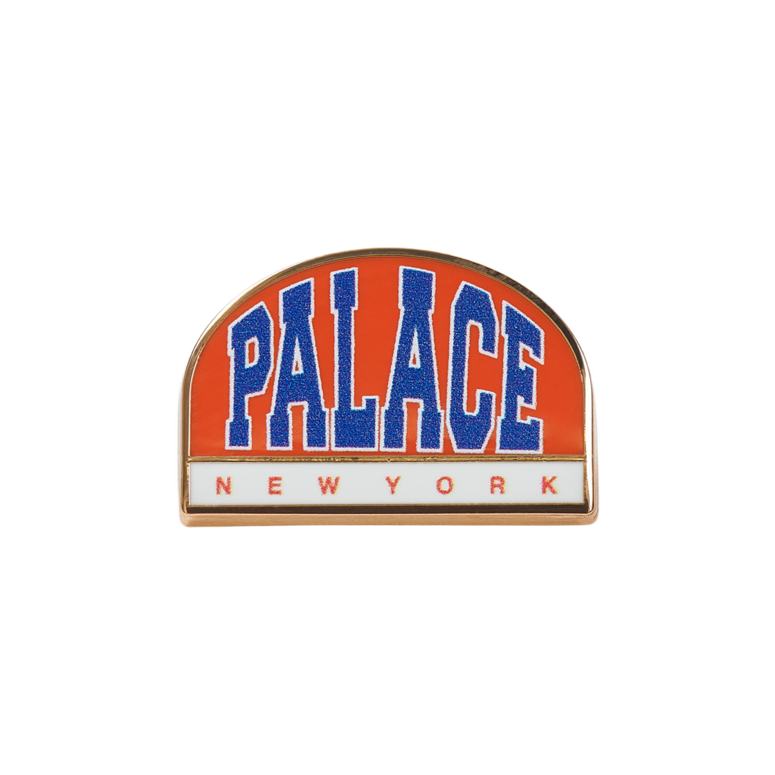 Palace Breakout Pin Badge Orange White - 24FW 상세 이미지 1