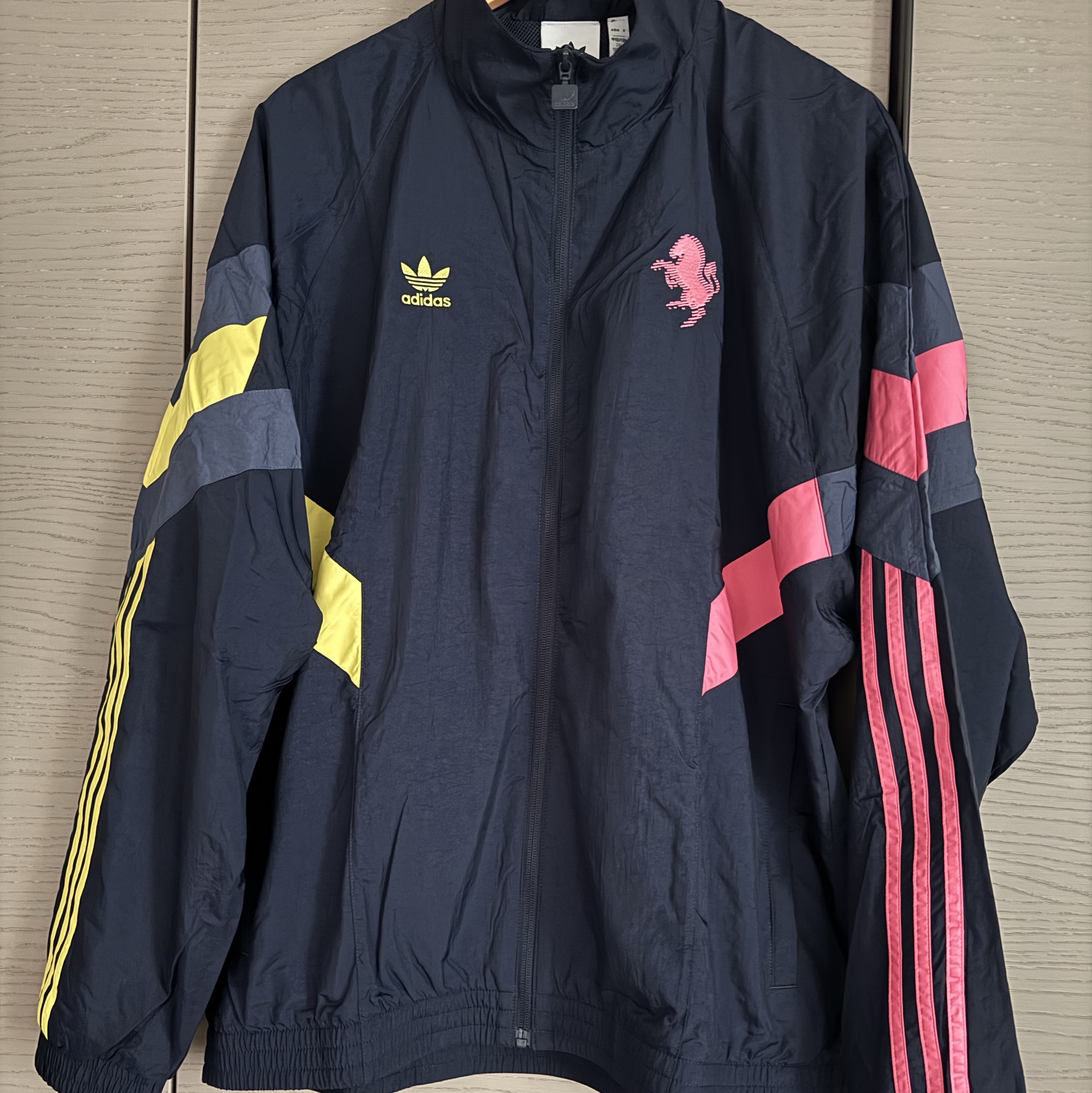 Adidas Juventus Originals Track Top Legend Ink - KR Sizing 착용 스타일 - 4
