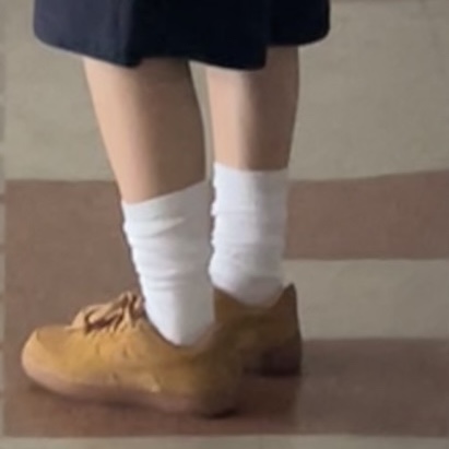 (GS) Nike Air Force 1 LV8 3 Wheat 착용 스타일