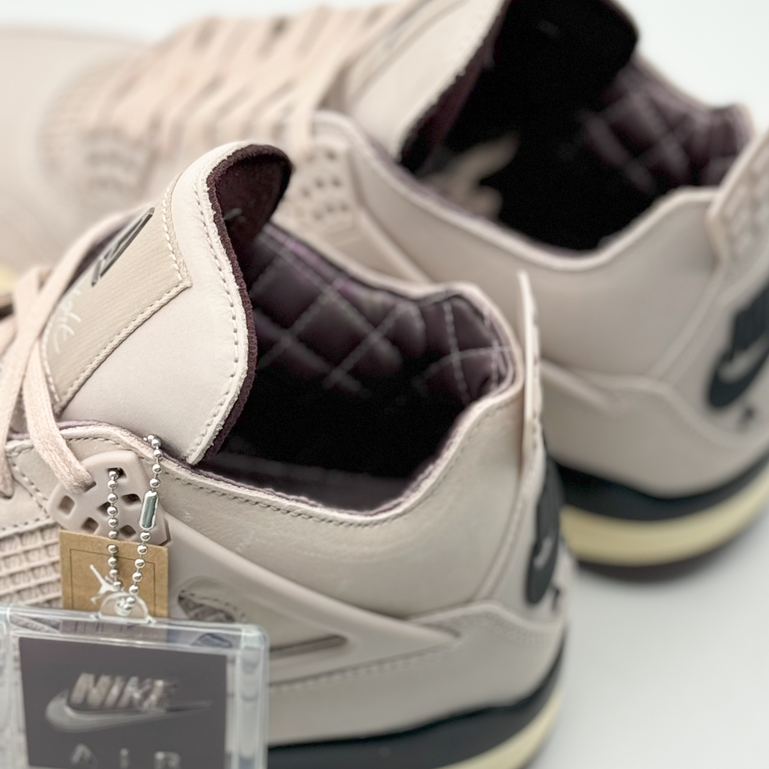 (W) Jordan 4 x A Ma Maniere Retro OG SP W.Y.W.S. 착용 스타일 - 5