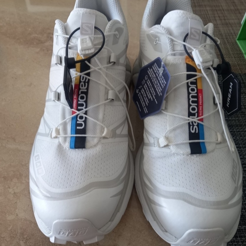Salomon XT-6 ADV White, Salomon XT-6 Expanse Alloy Quiet Shade 착용 스타일 - 1