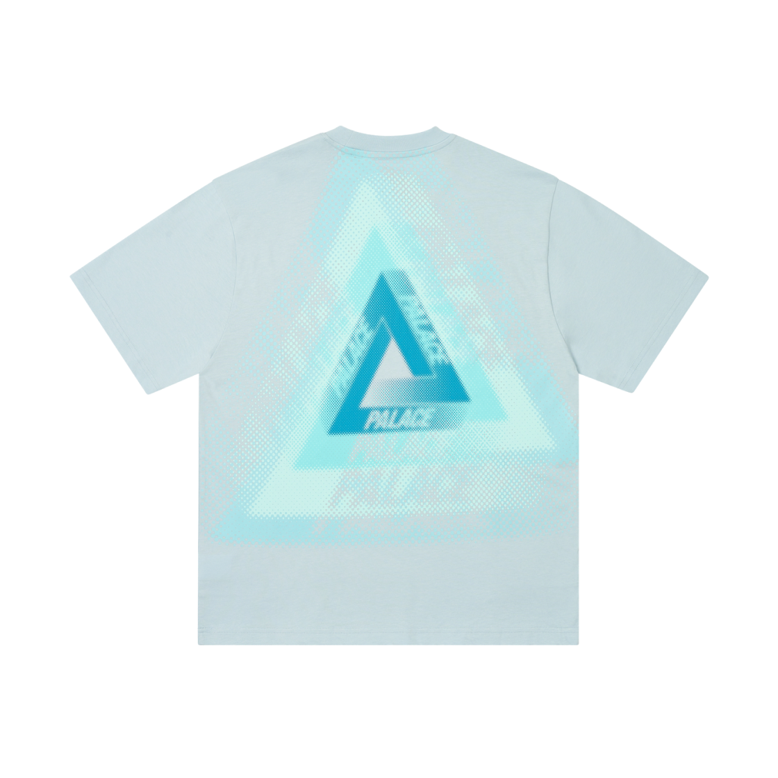 Palace Tri-Faded T-Shirt Faint Blue - 24FW 상세 이미지 1