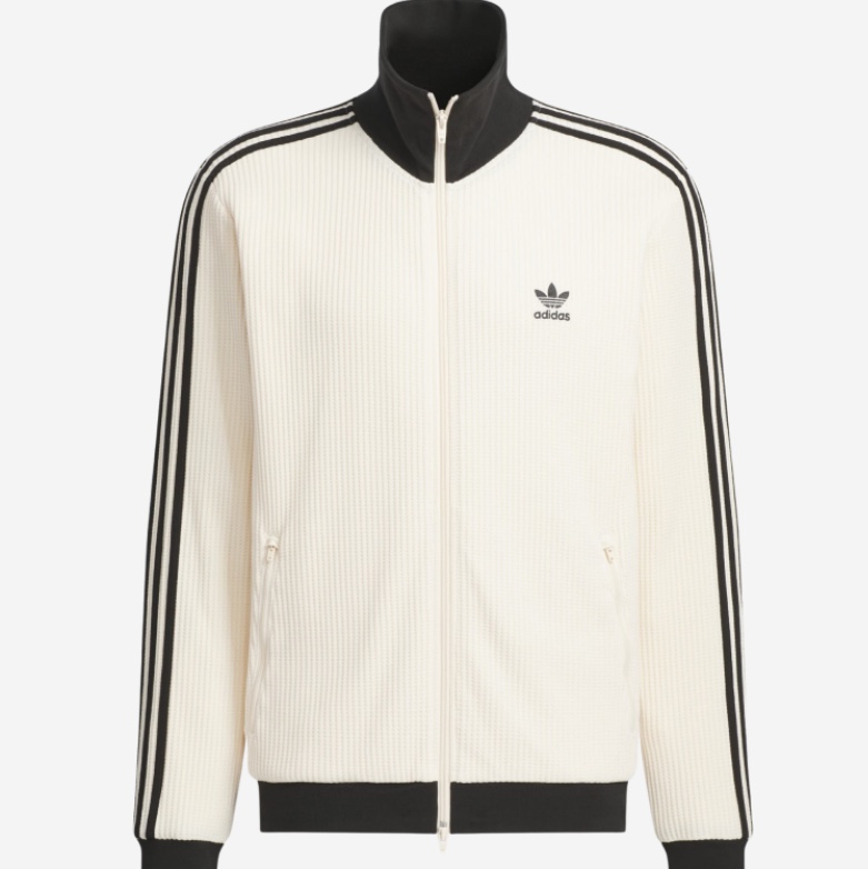 Adidas Waffle Beckenbauer Track Top Wonder White - KR Sizing 착용 스타일