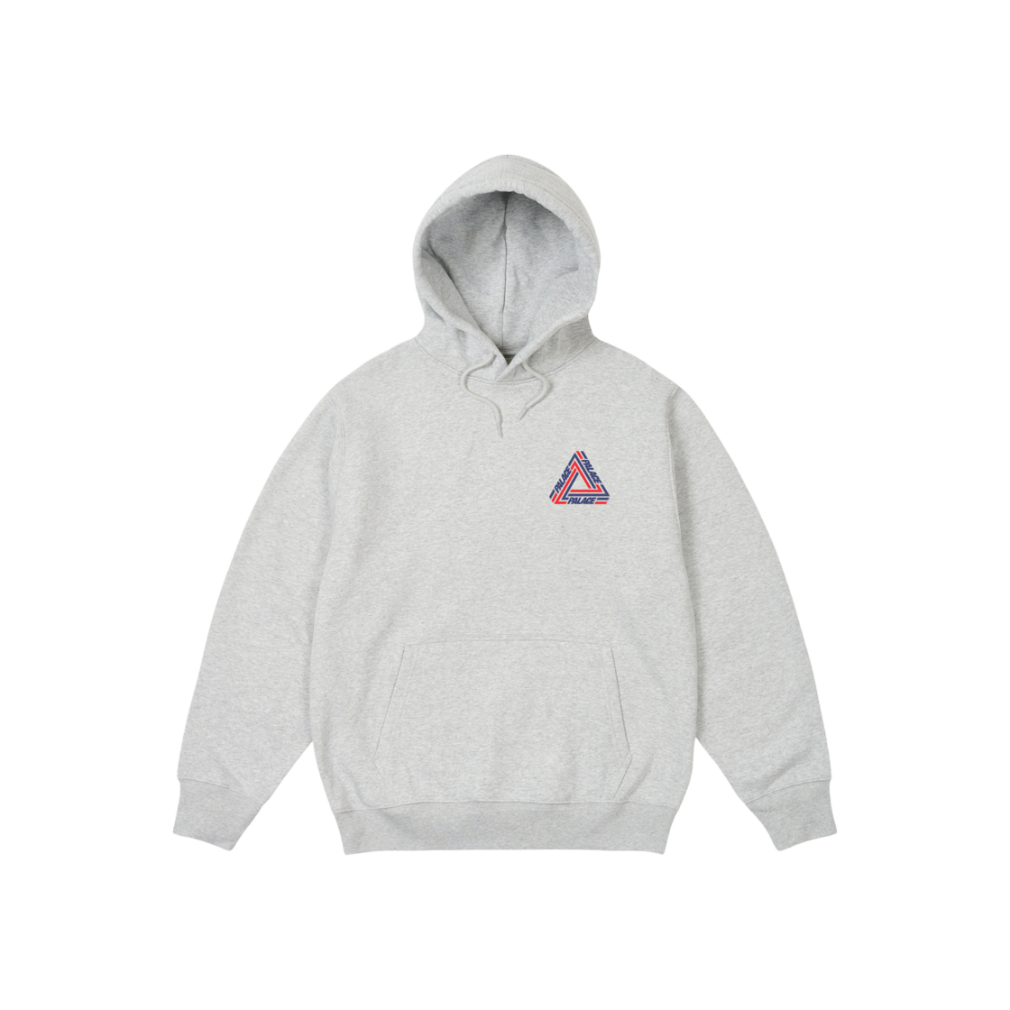 Palace Tri-Line Hood Grey Marl - 24FW 상세 이미지 2