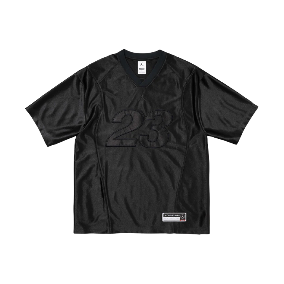 Supreme x Jordan Warm Up Jersey Black - 24FW 상세 이미지 2