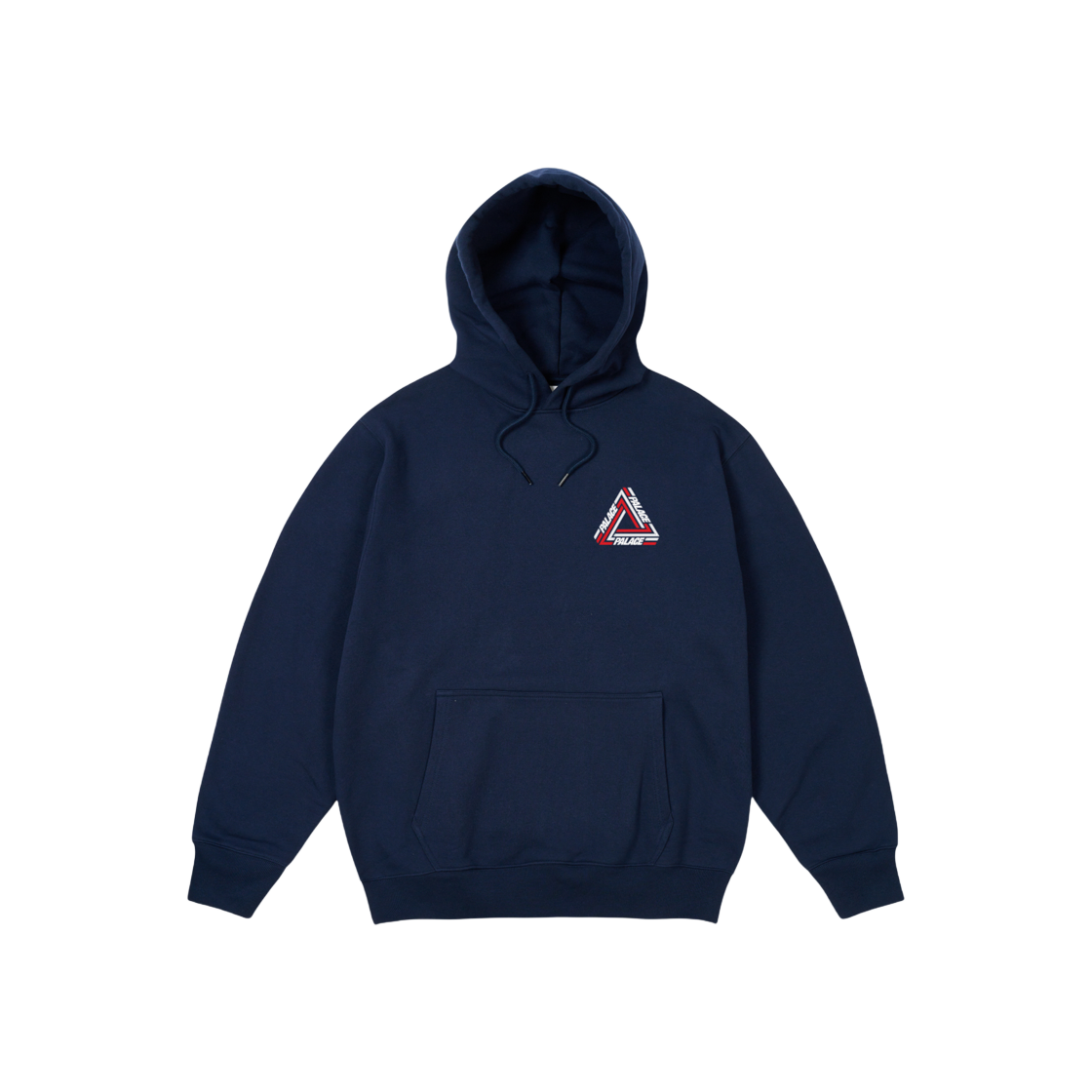 Palace Tri-Line Hood Navy - 24FW 상세 이미지 2