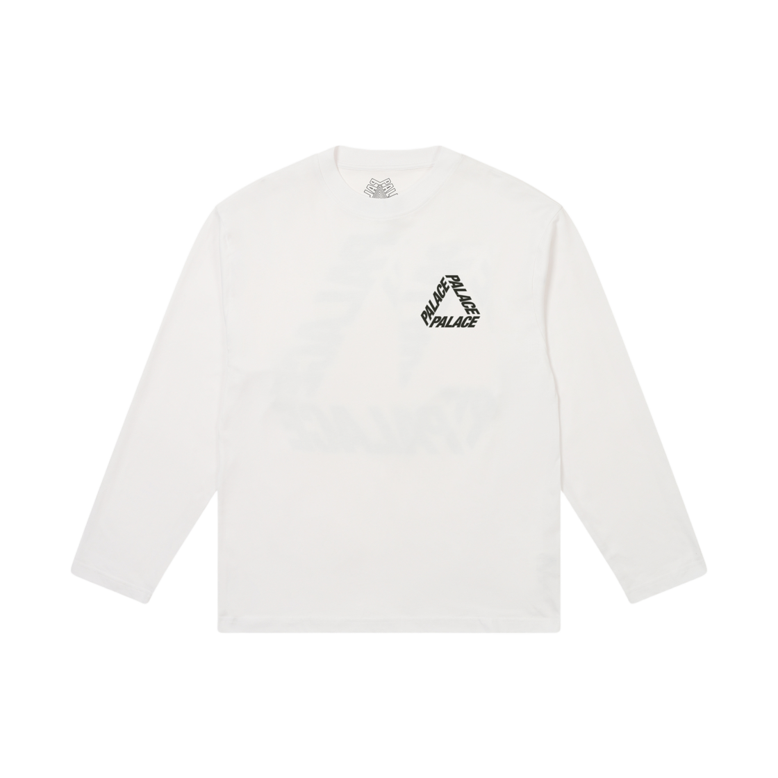 Palace P3 Long Sleeve White - 24FW 상세 이미지 2