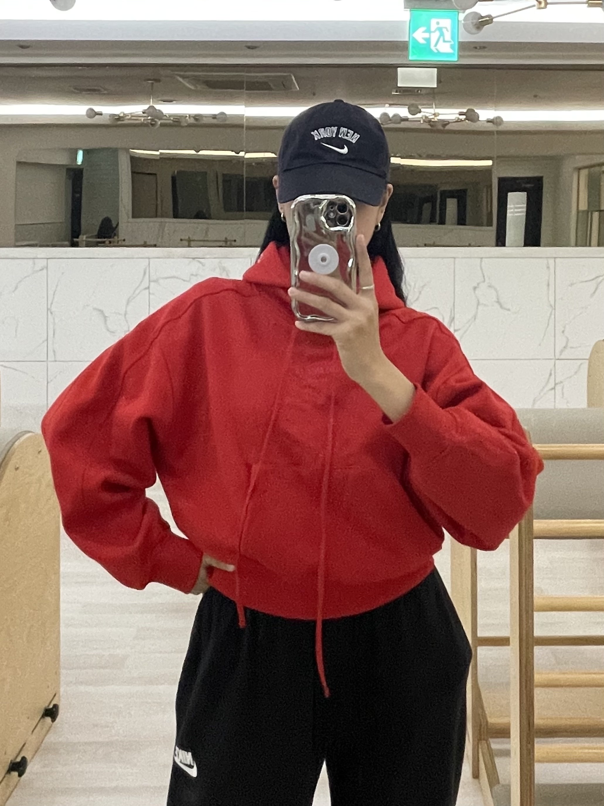 Nike Heritage 86 Wordmark Swoosh MLB New York Yankees Adjustable Hat Navy, (W) Nike Club Fleece Pants Black - US/EU 착용 스타일 - 1