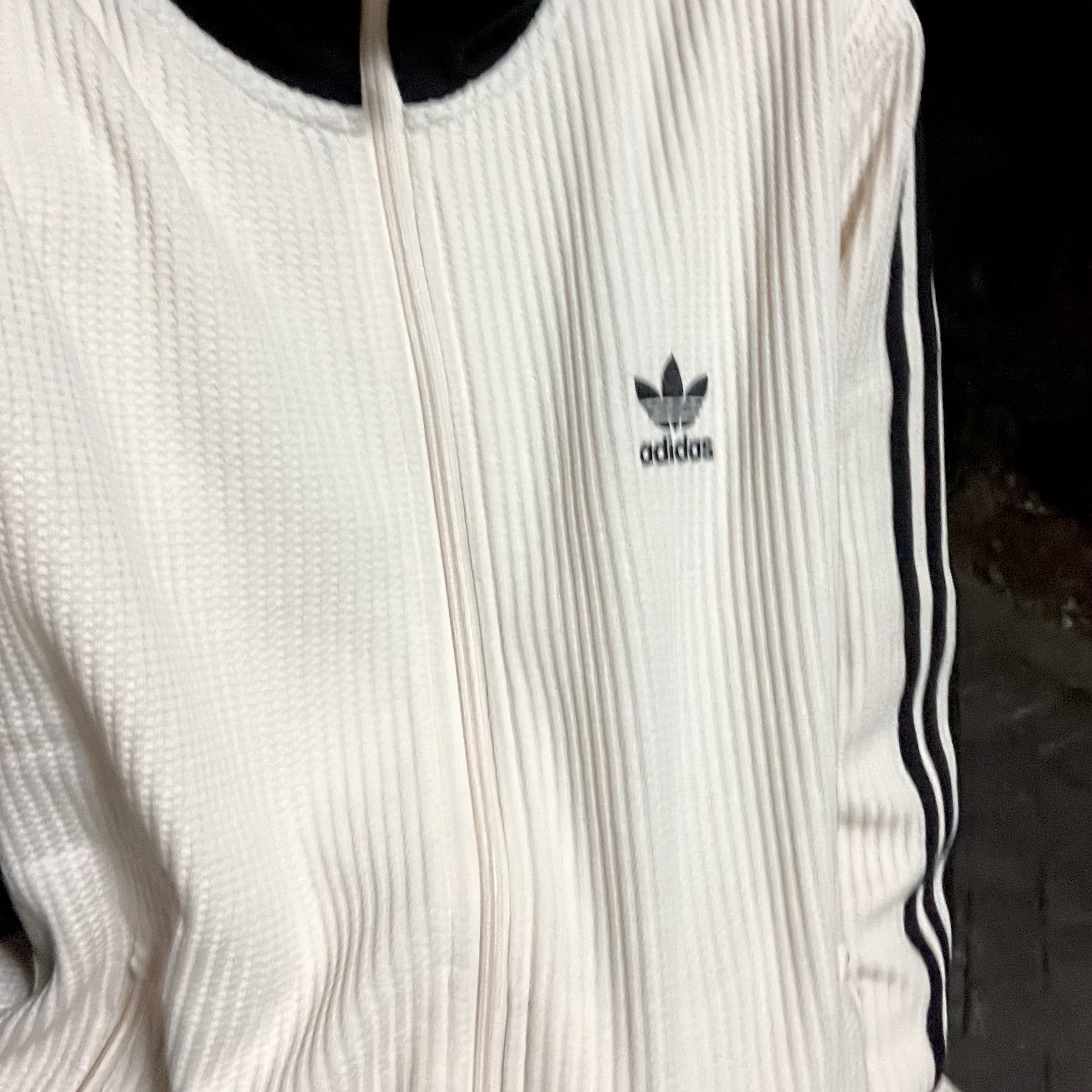Adidas Waffle Beckenbauer Track Top Wonder White - KR Sizing 착용 스타일
