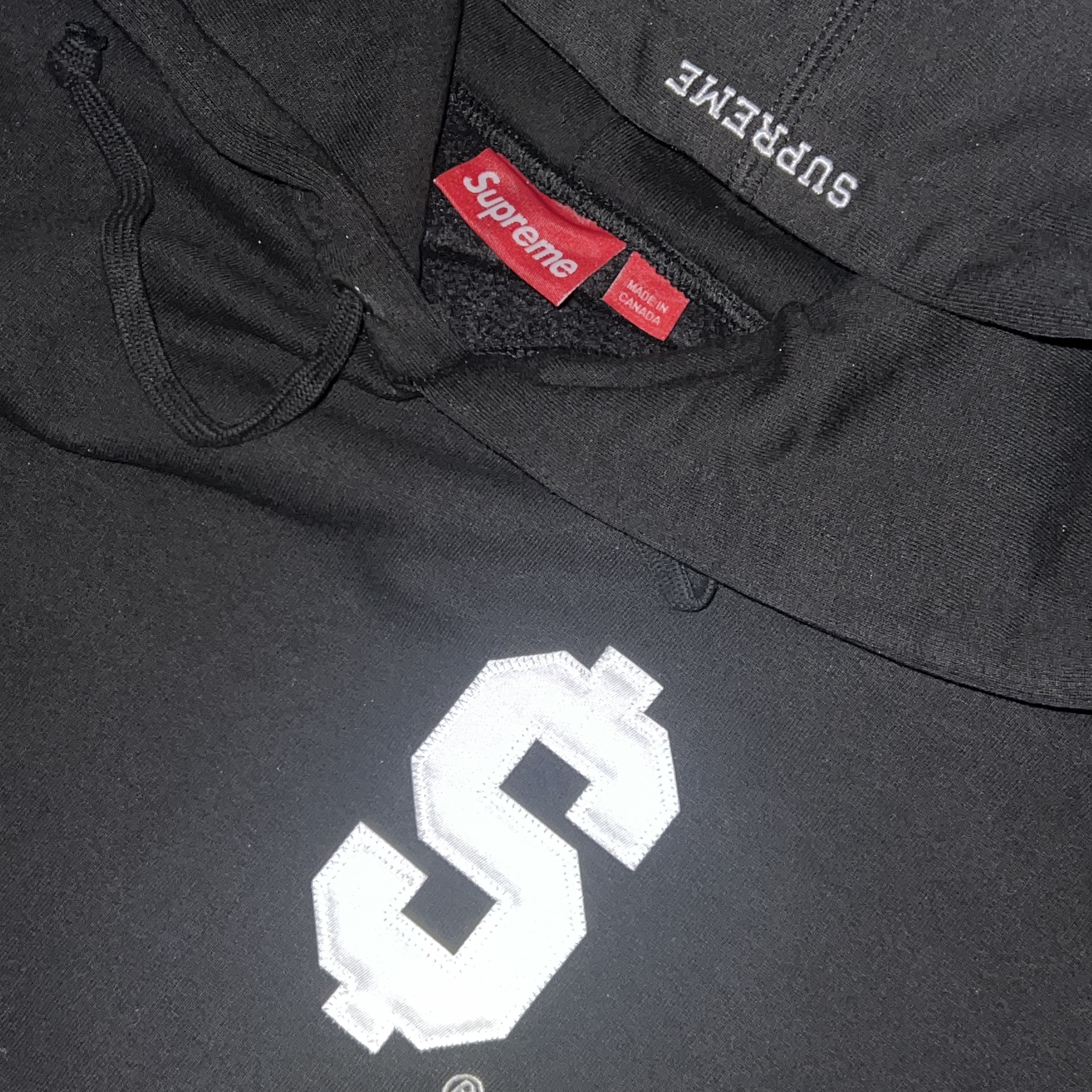 Balenciaga Stapler Sneaker White Pink, Supreme S Logo Split Hooded Sweatshirt Black - 21FW 착용 스타일 - 3
