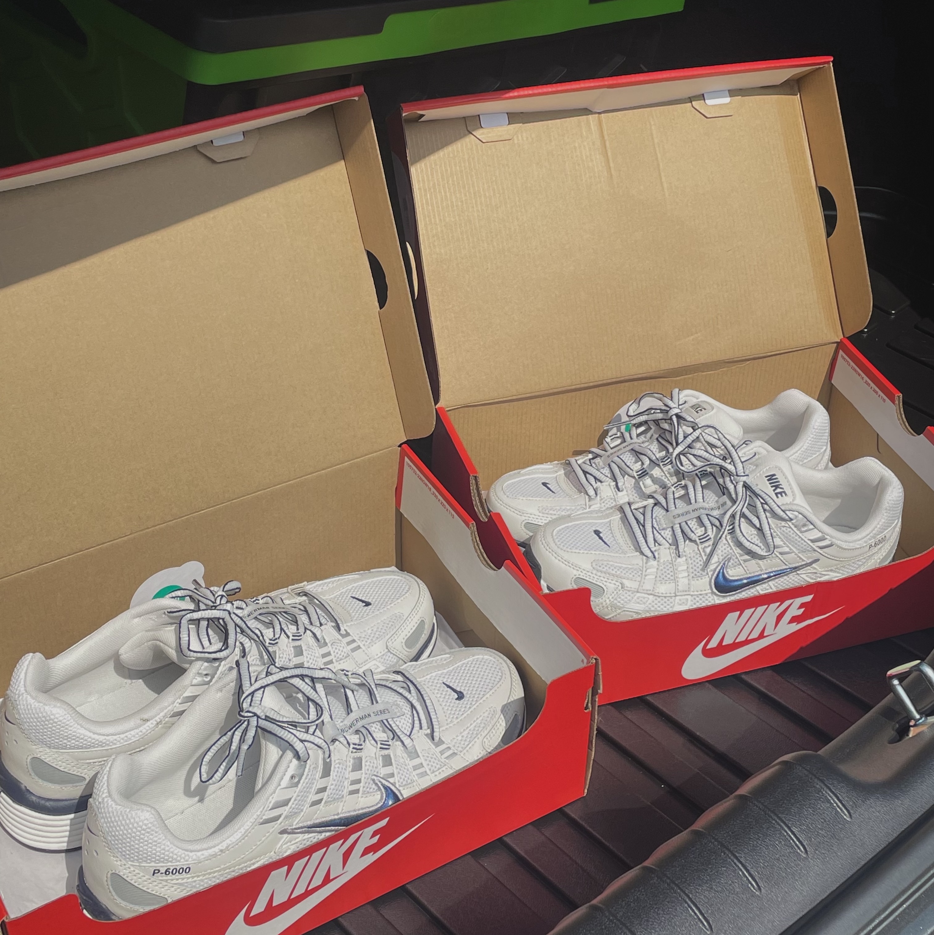 Nike P-6000 Phantom Summit White 착용 스타일 - 2