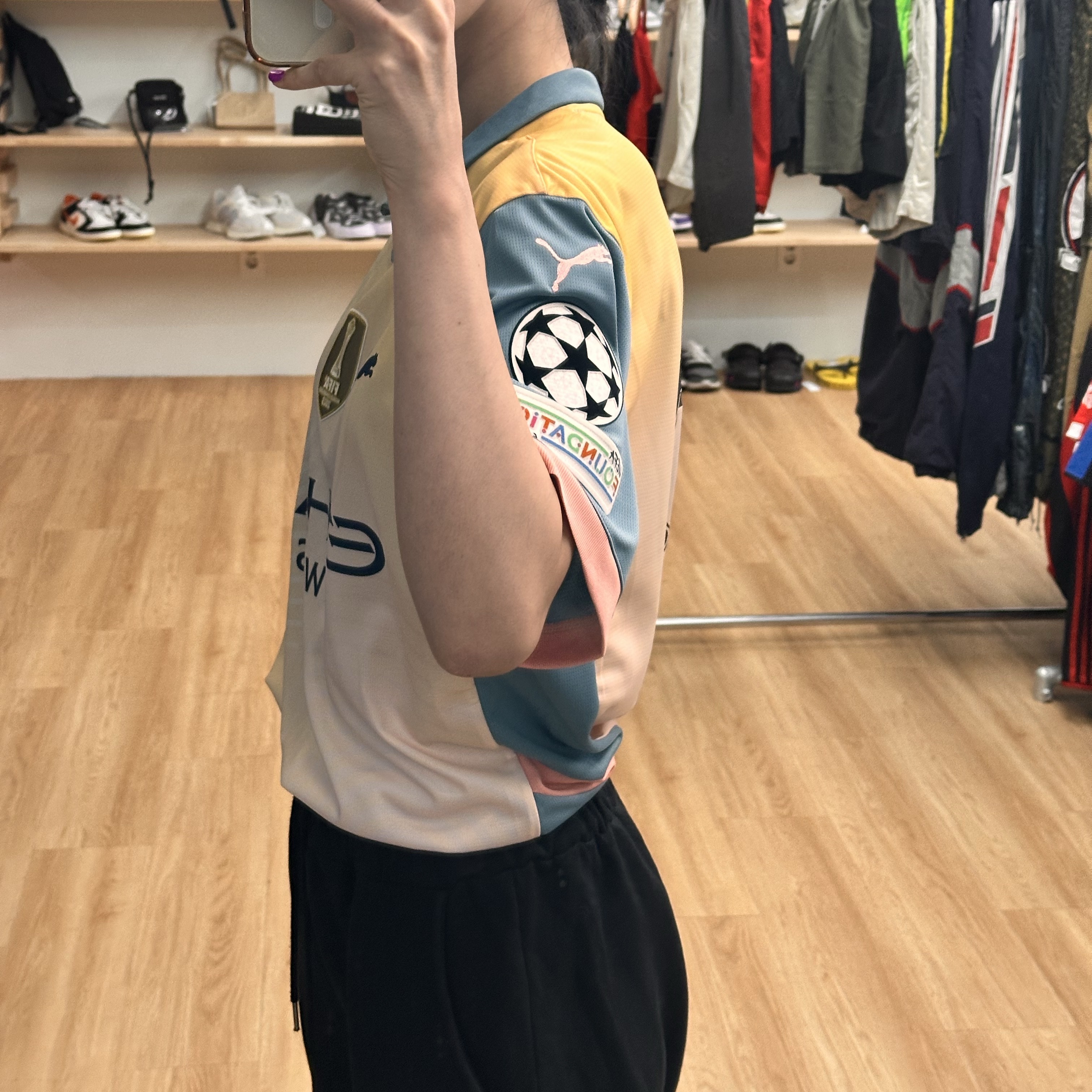 Puma Manchester City 2024/25 4th Jersey Rosebay Bold Blue (Non Marking Ver.) 착용 스타일 - 3