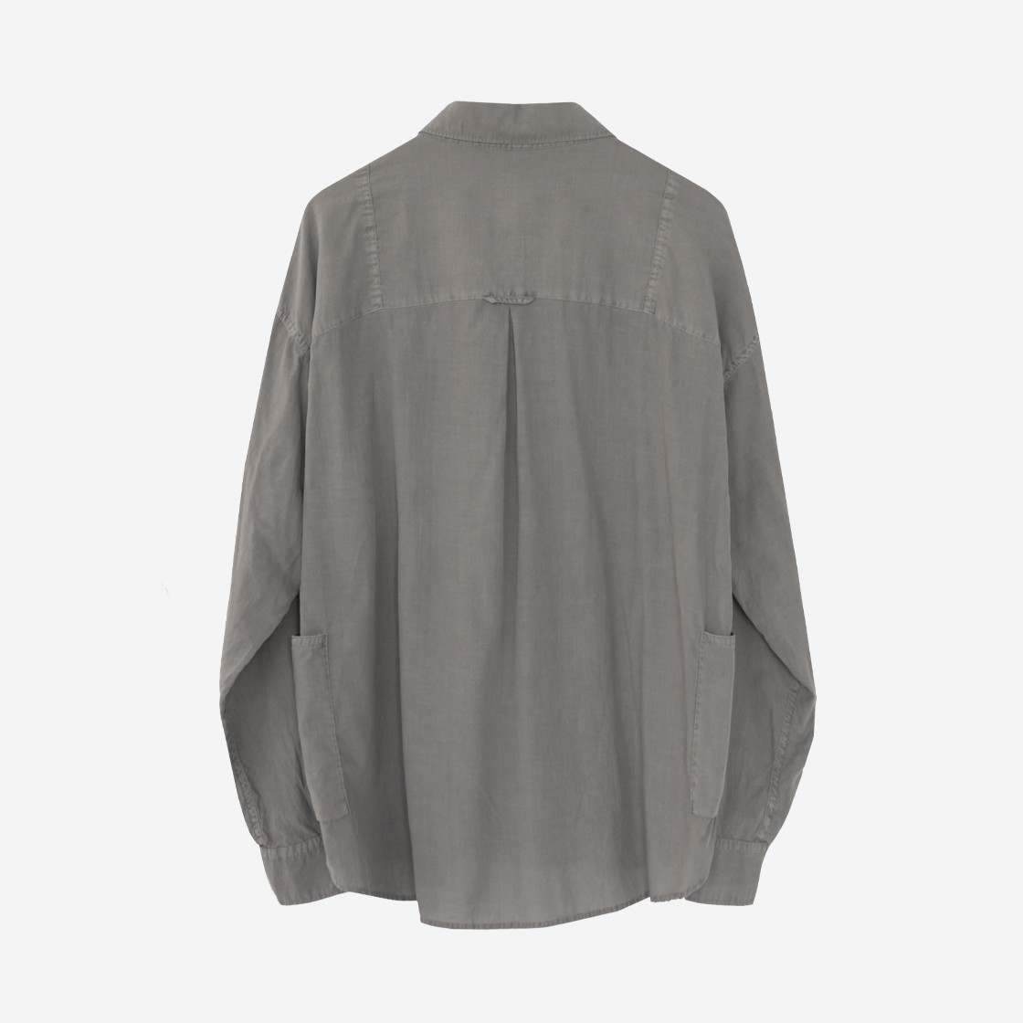 Polyteru Rugged Tenco Shirt (Tenco Shirket) Dyed Gray - 24FW 상세 이미지 2