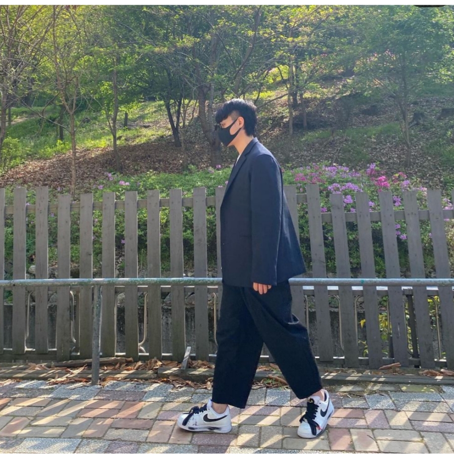 Nike x Peaceminusone Air Force 1 Low Para-Noise 2.0 착용 스타일 - 4