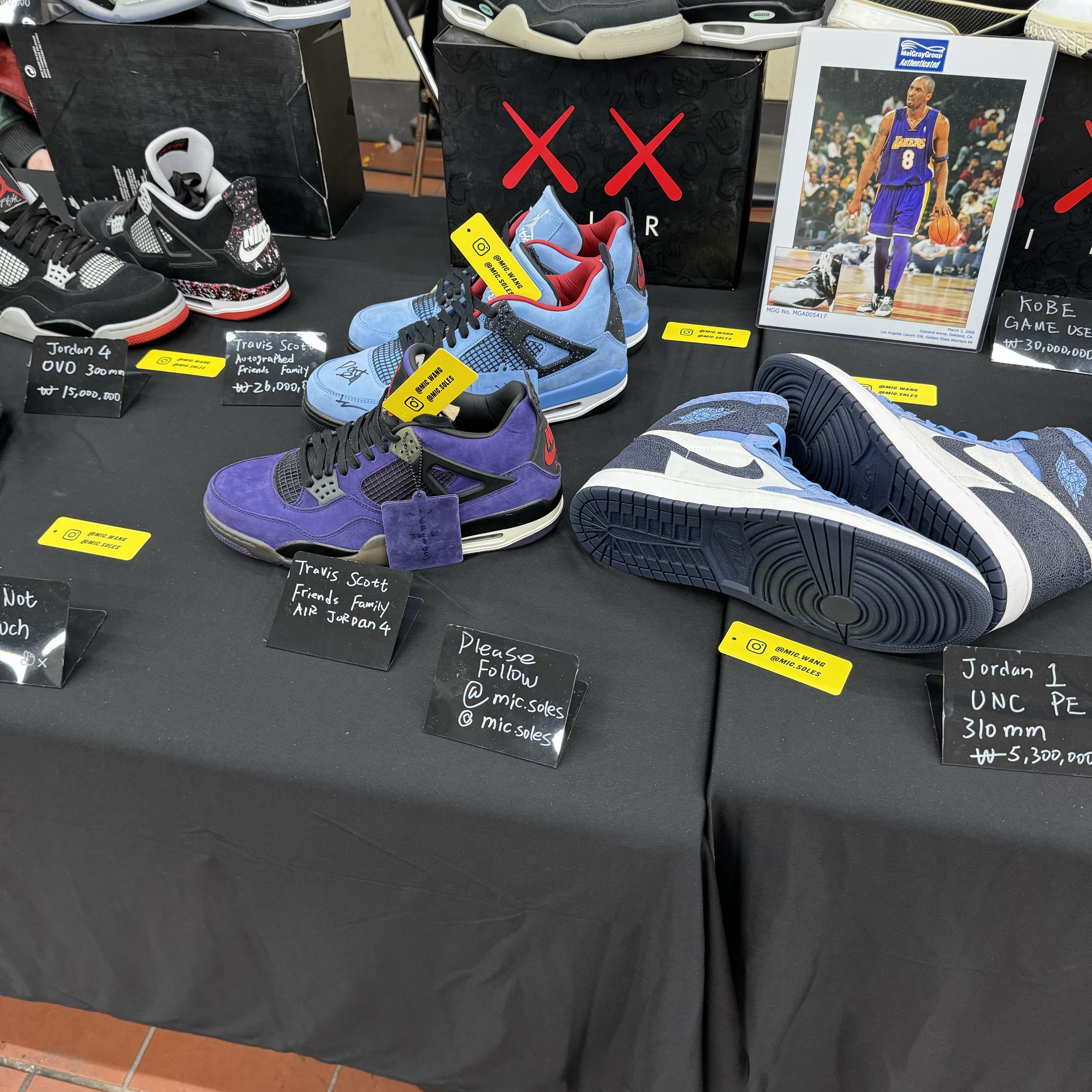 Jordan 1 x Travis Scott Retro Low OG SP Sail and Ridgerock, Nike x Peaceminusone LS T-Shirt Black (DR0098-010) 착용 스타일 - 7