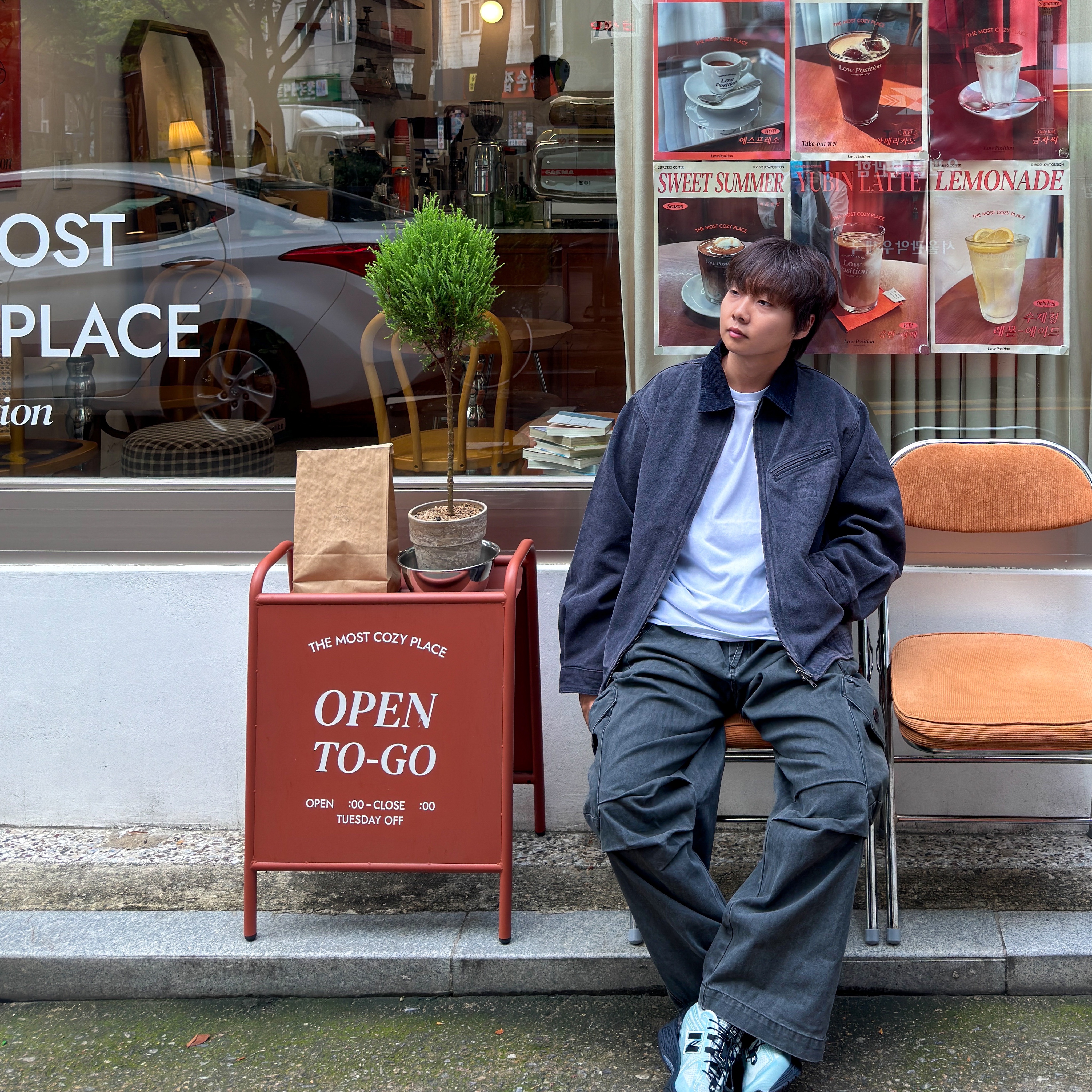 New Balance x Cayl 1906R Blue 착용 스타일 - 1