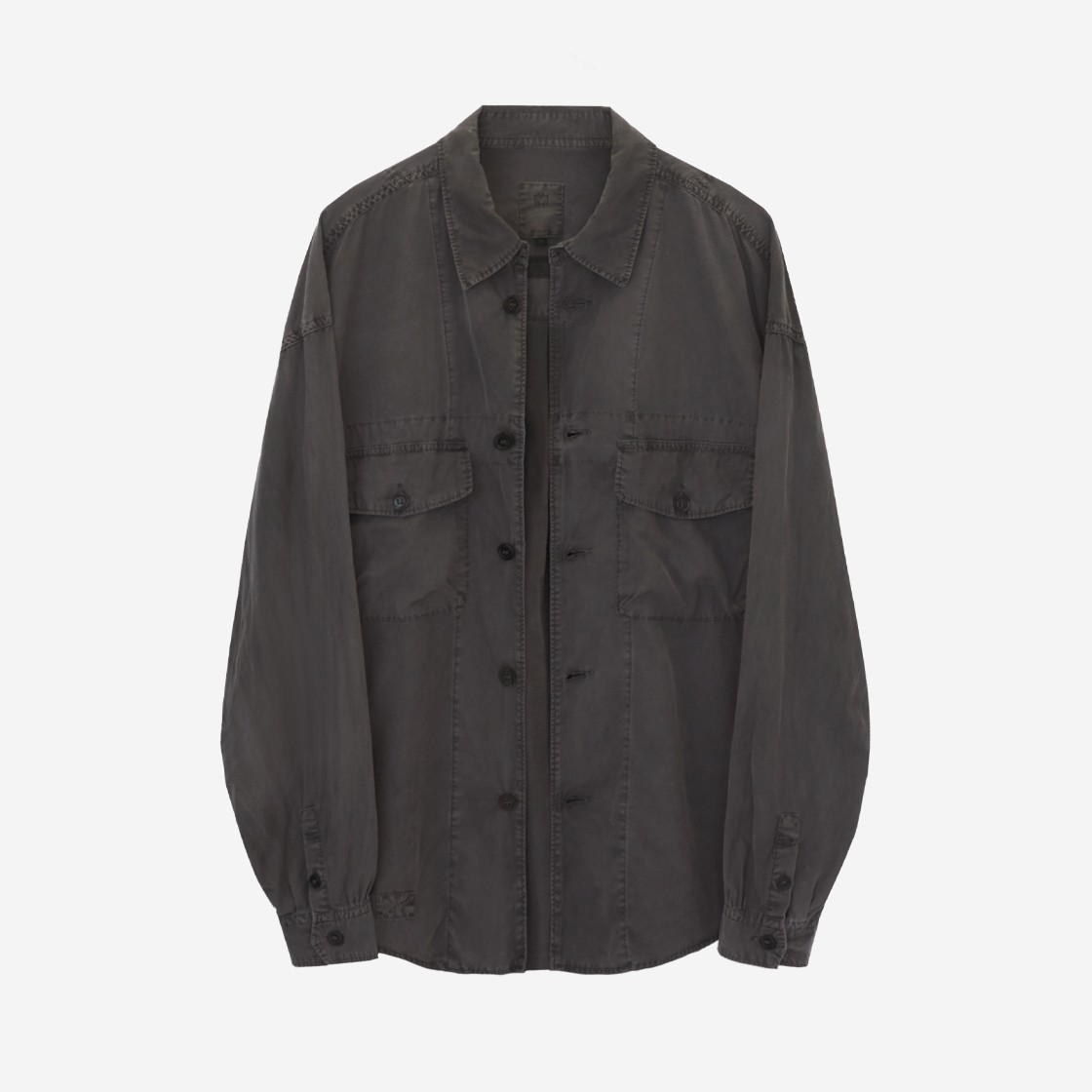 Polyteru Rugged Tenco Shirt (Tenco Shirket) Dark Brown - 24FW 상세 이미지 1