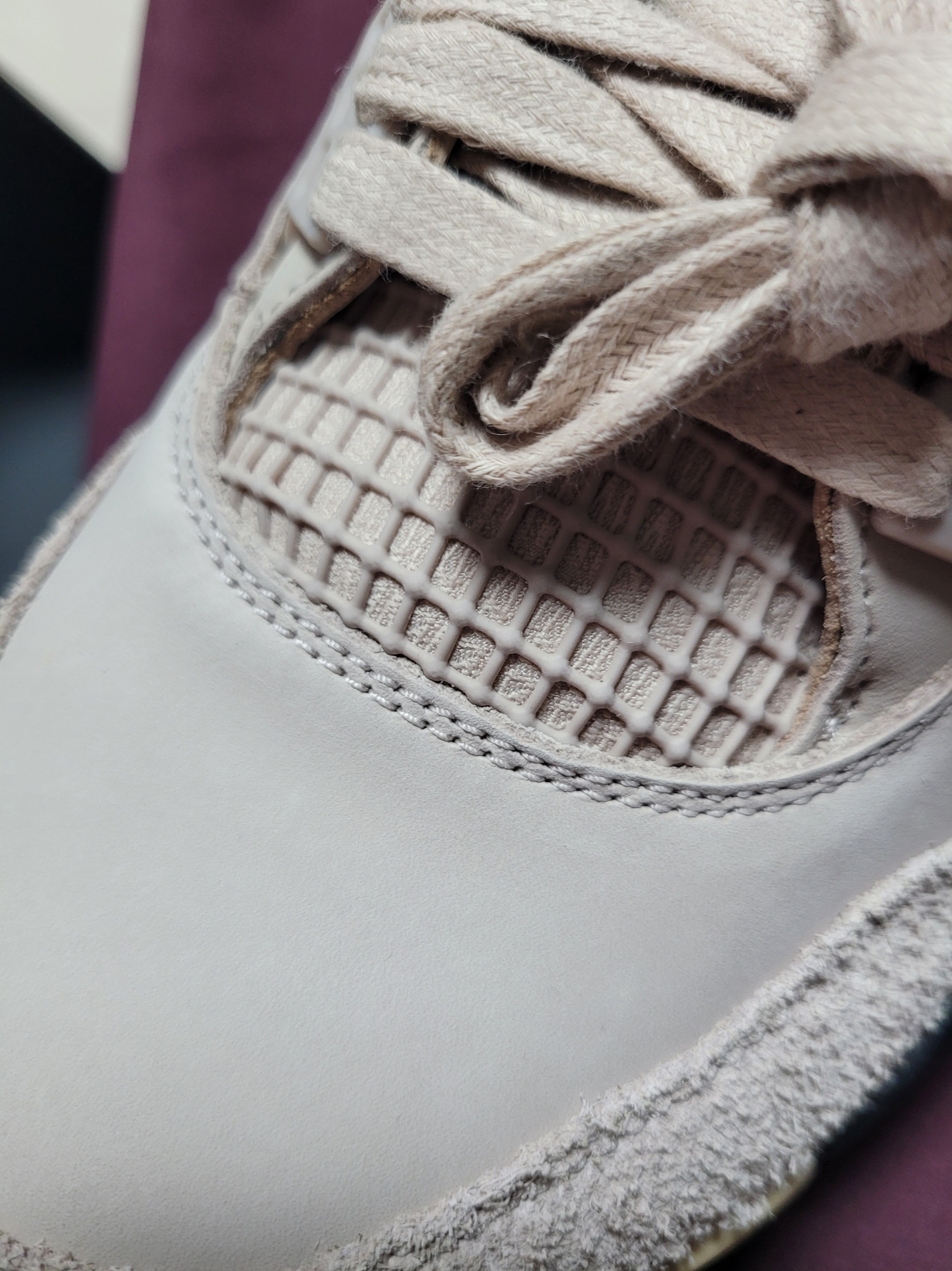(W) Jordan 4 x A Ma Maniere Retro OG SP W.Y.W.S. 착용 스타일 - 5