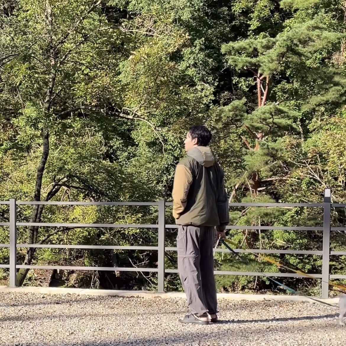 Arc'teryx Atom LT Hoody Tatsu Forage 착용 스타일 - 2