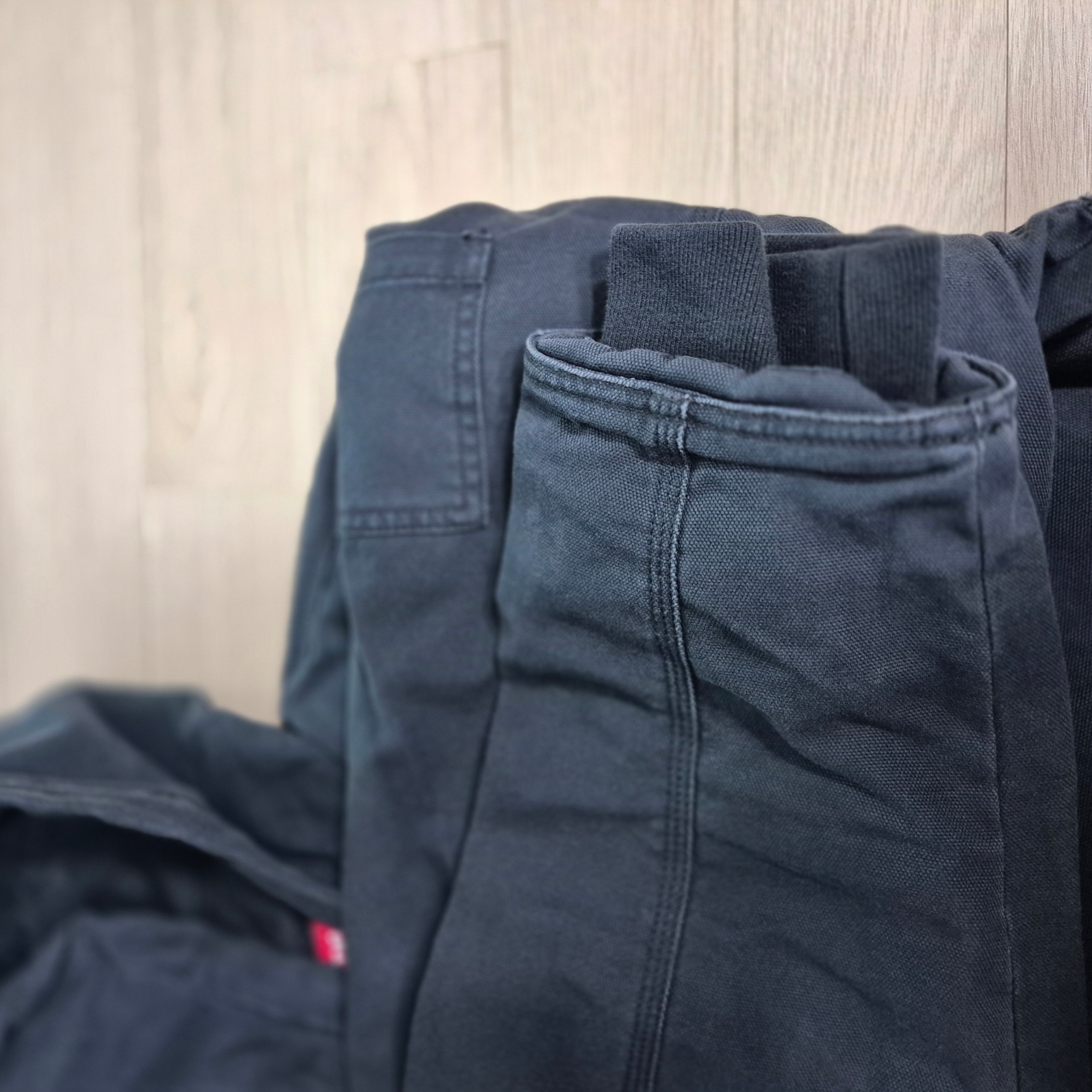 Supreme x Thrasher Hooded Work Jacket Black - 24FW 착용 스타일 - 3